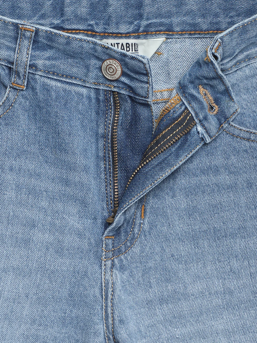 Girls Light Mercerised Jeans - Image 3