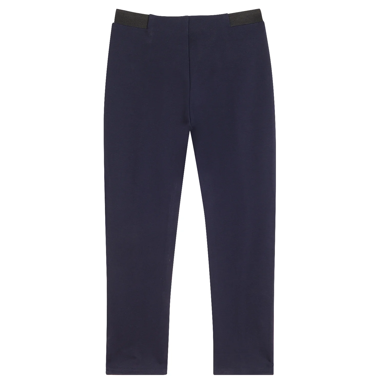 Girls Navy Blue Jeggings - Image 3