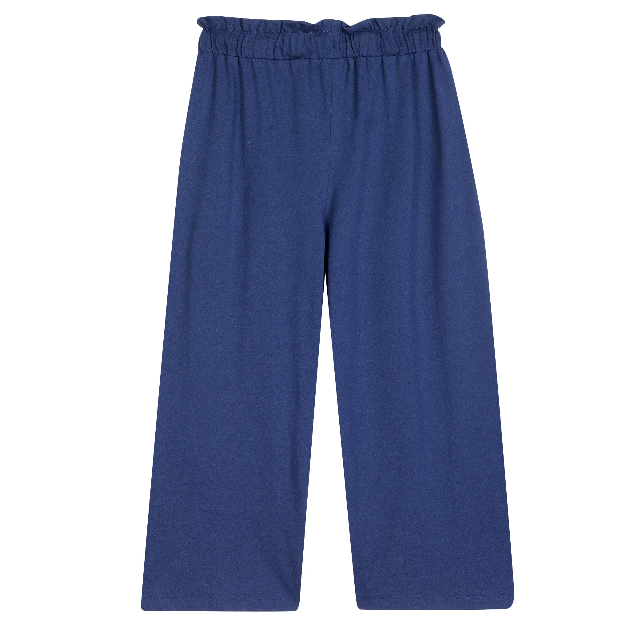 Girls Navy Palazzo - Image 3