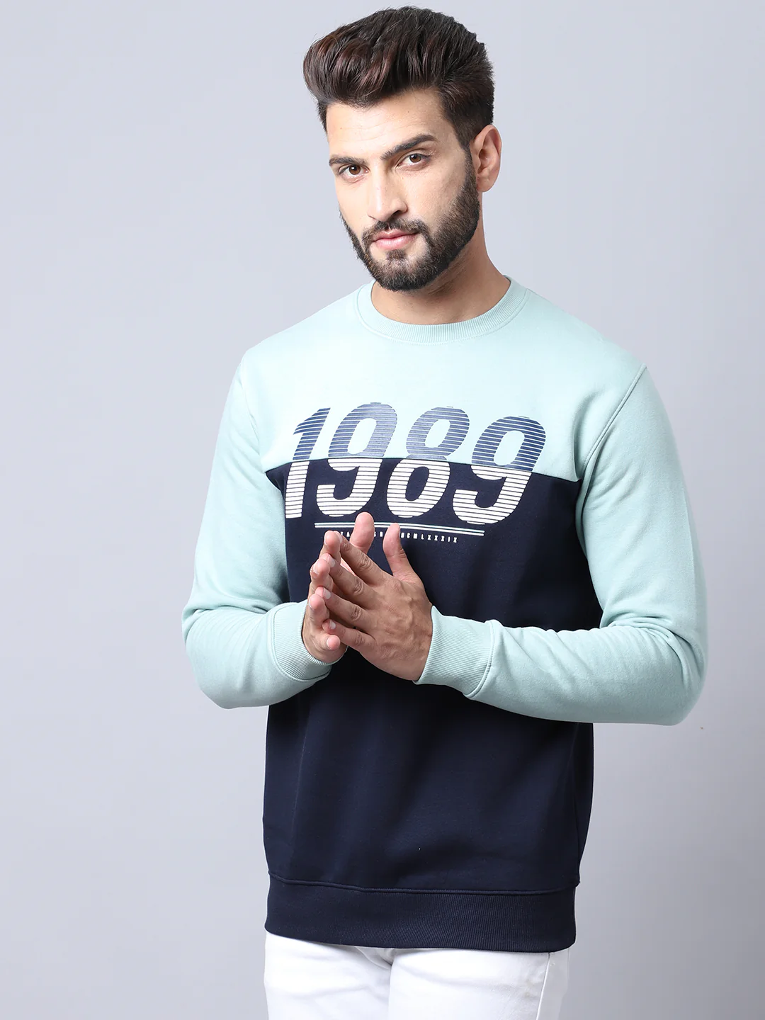 Green Sweatshirt for Men's - Image 3