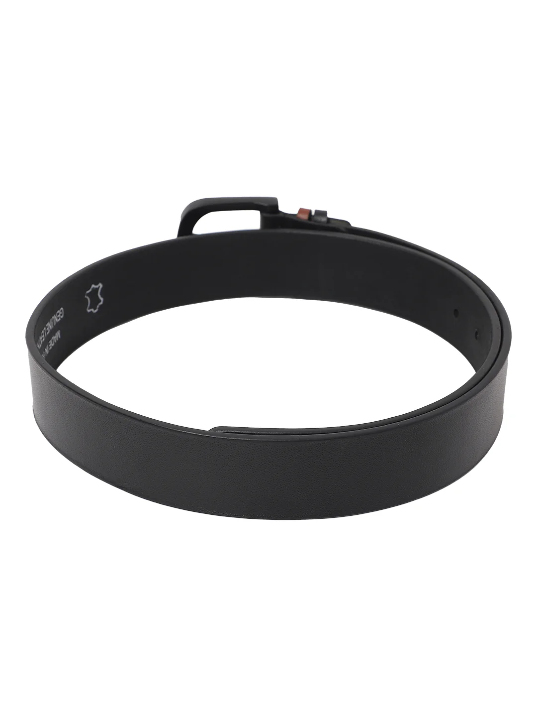 Men's Black Casual Single Side Belt - Image 2