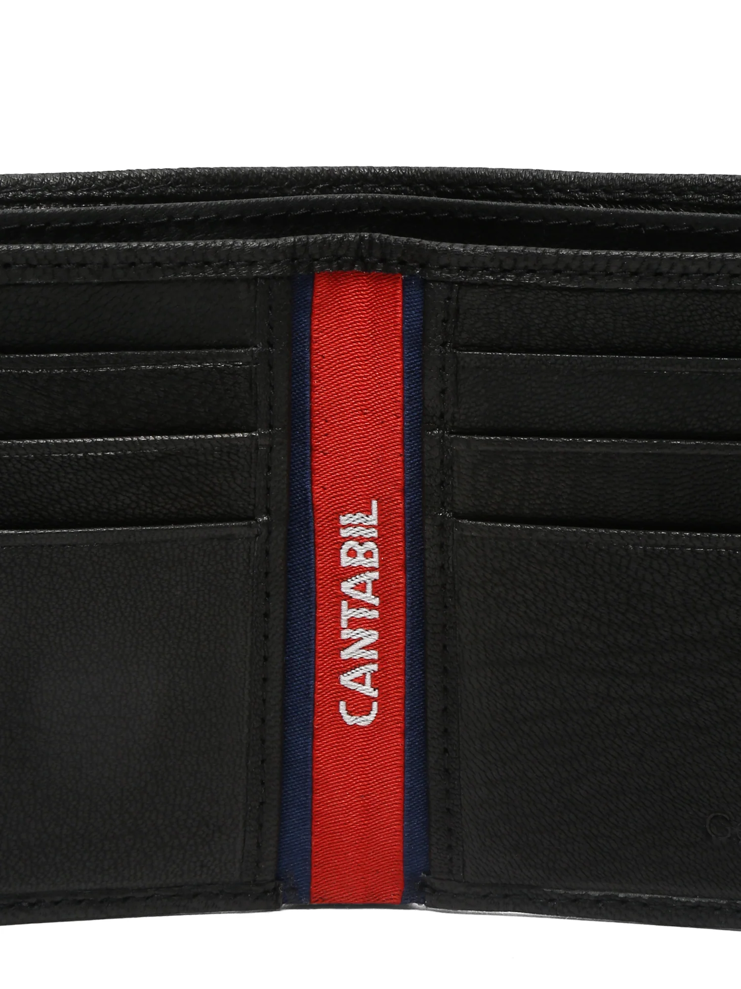 Men Black Bifold Wallet - Image 3