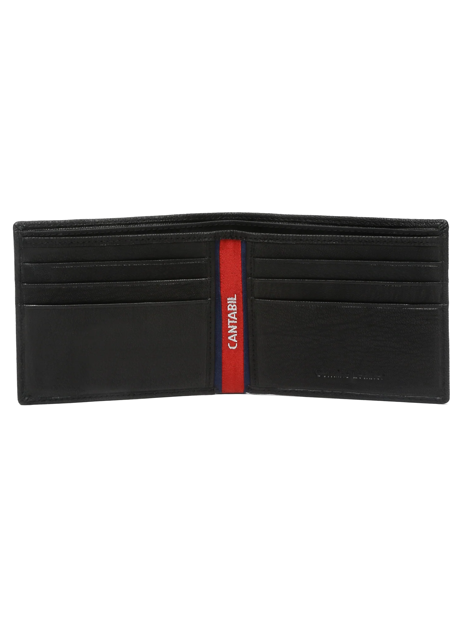 Men Black Bifold Wallet - Image 6