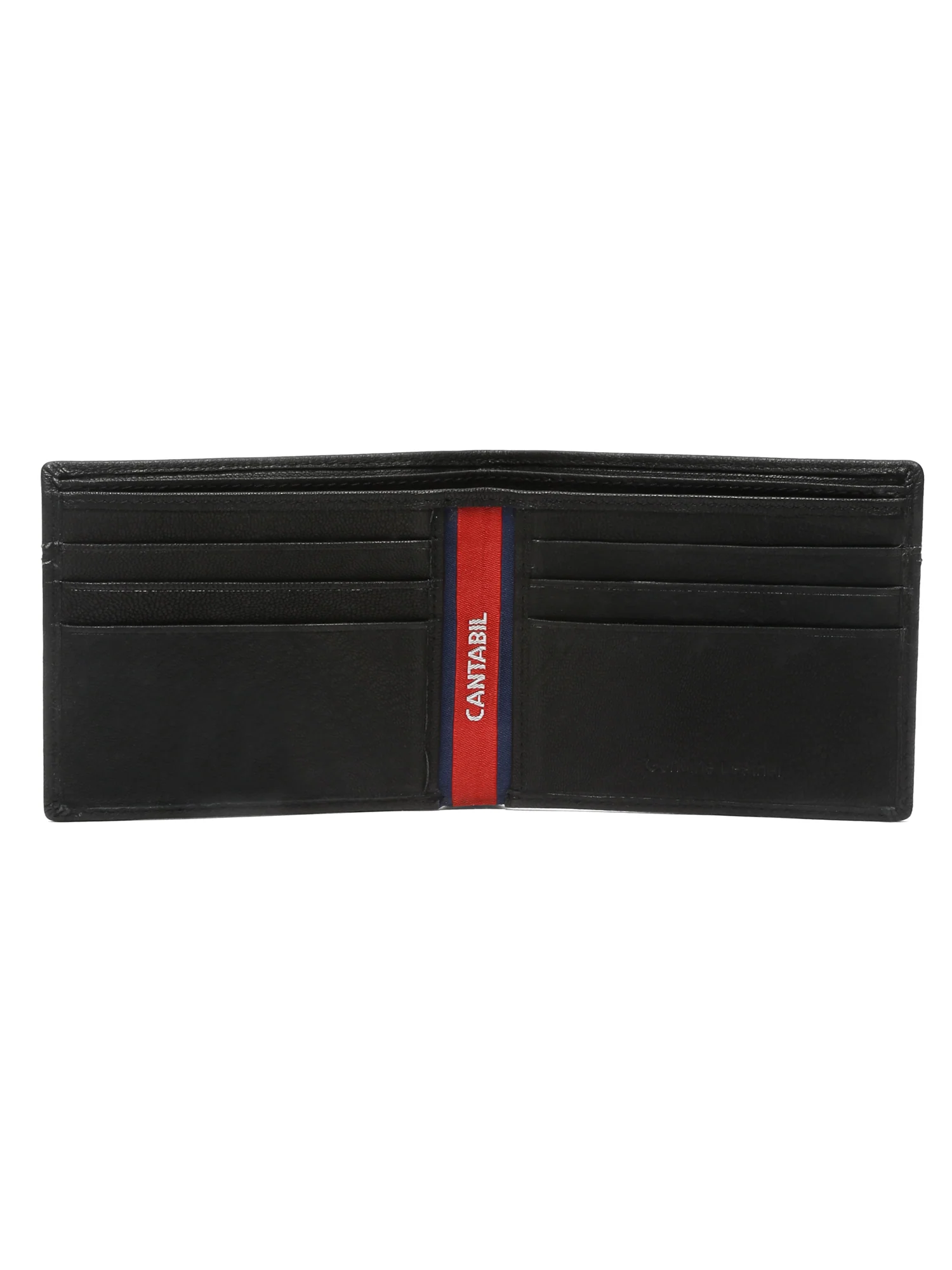 Men Black Bifold Wallet - Image 4