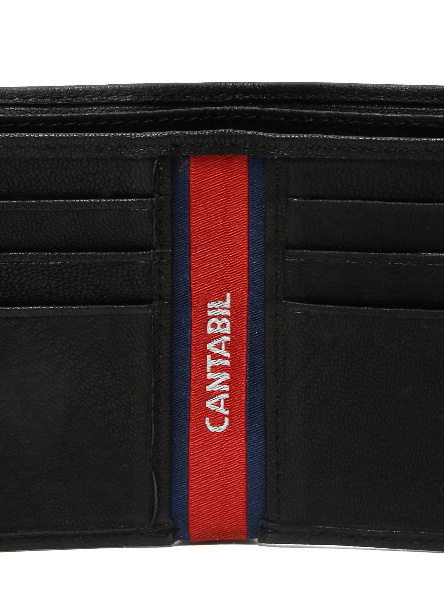 Men Black Bifold Wallet - Image 6