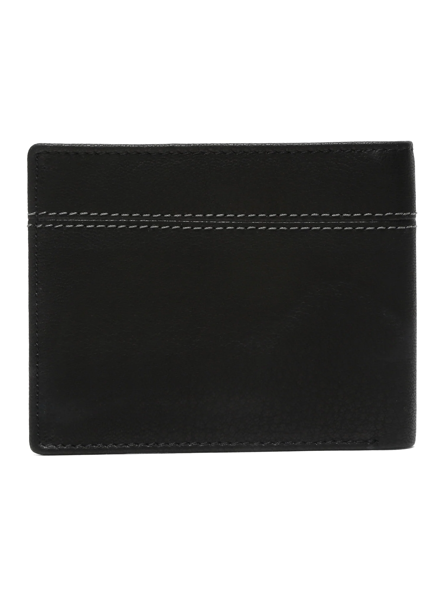 Men Black Bifold Wallet - Image 7
