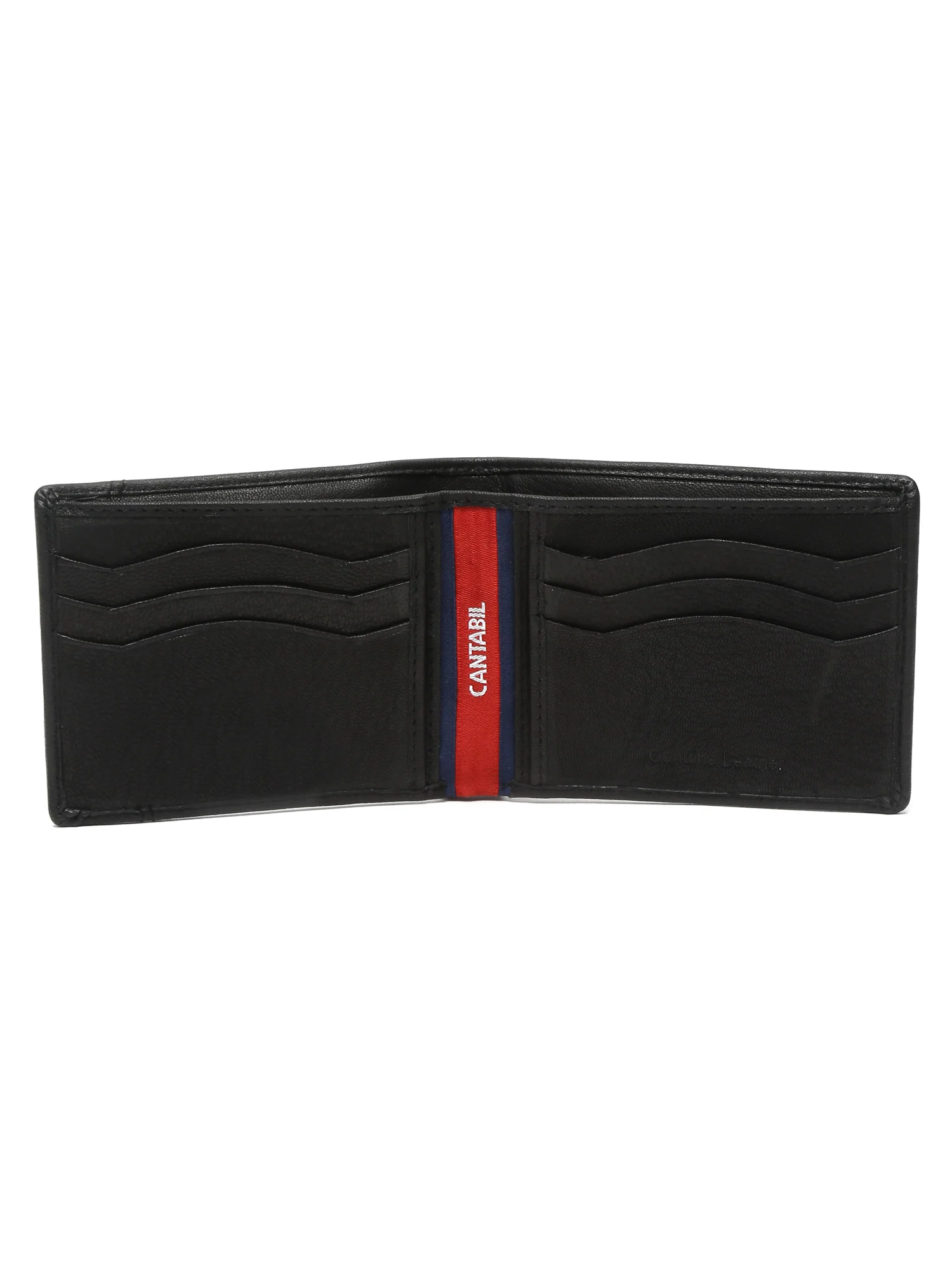 Men Black Bifold Wallet - Image 3