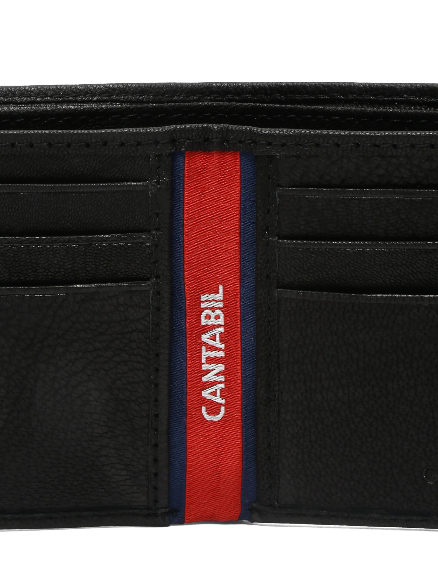 Men Black Bifold Wallet - Image 5