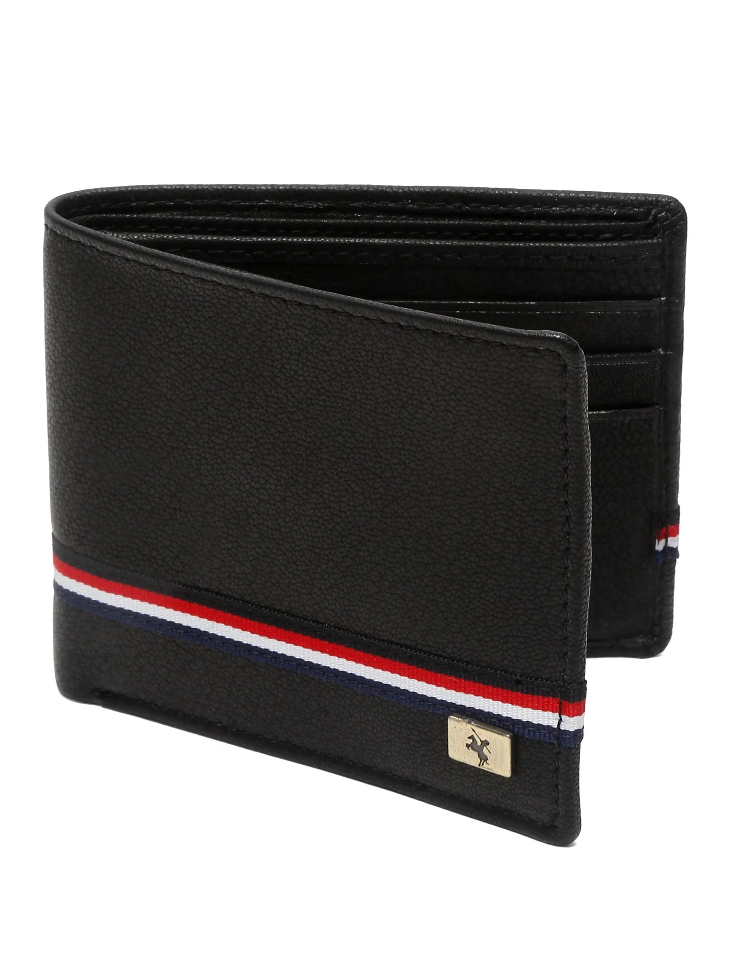 Men Black Bifold Wallet - Image 6