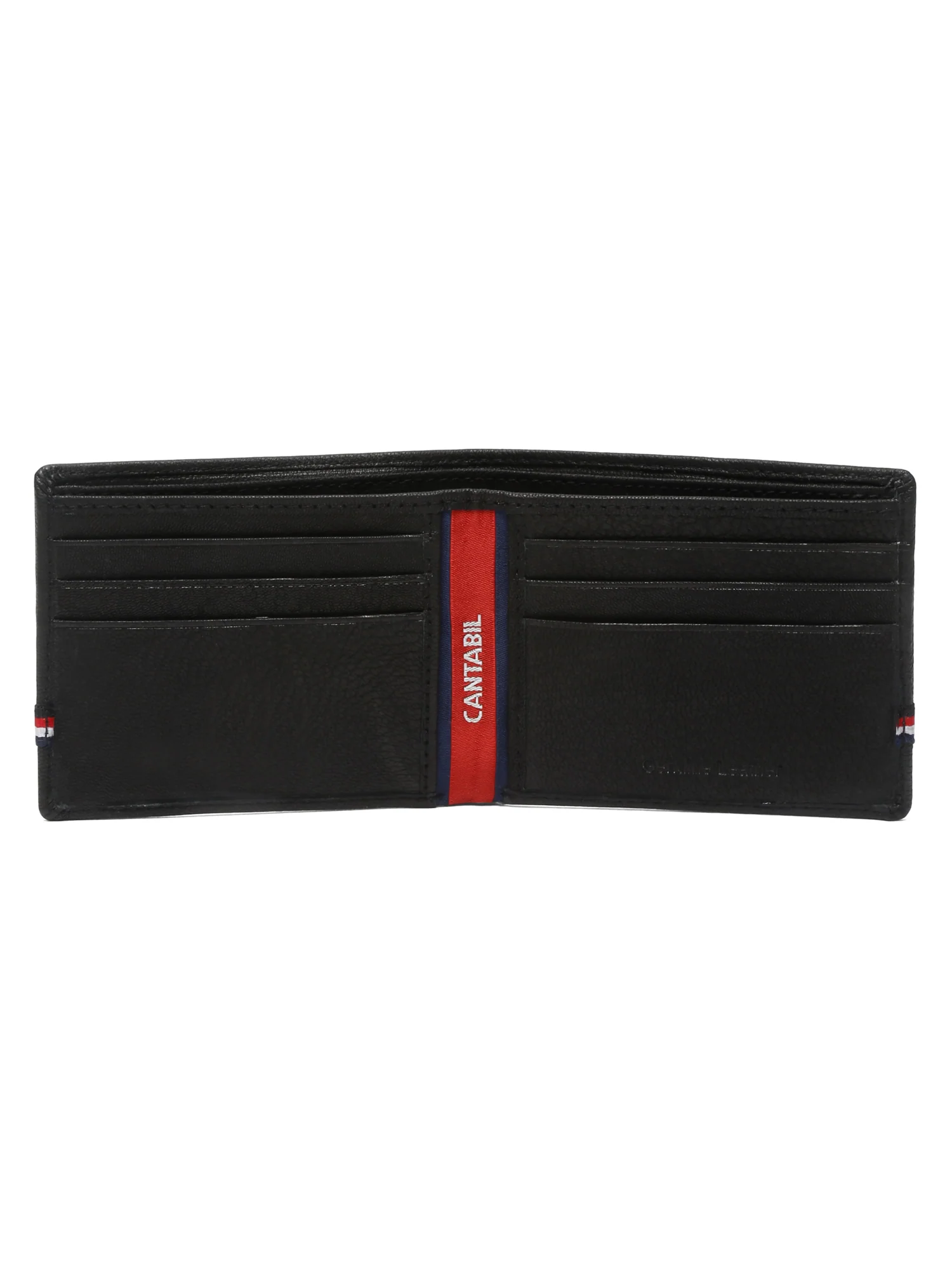 Men Black Bifold Wallet - Image 7