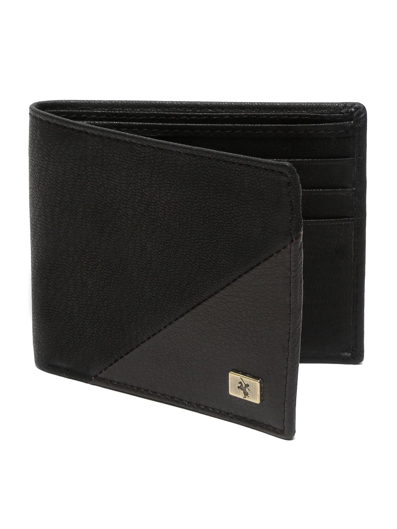 Men Black Bifold Wallet - Image 6