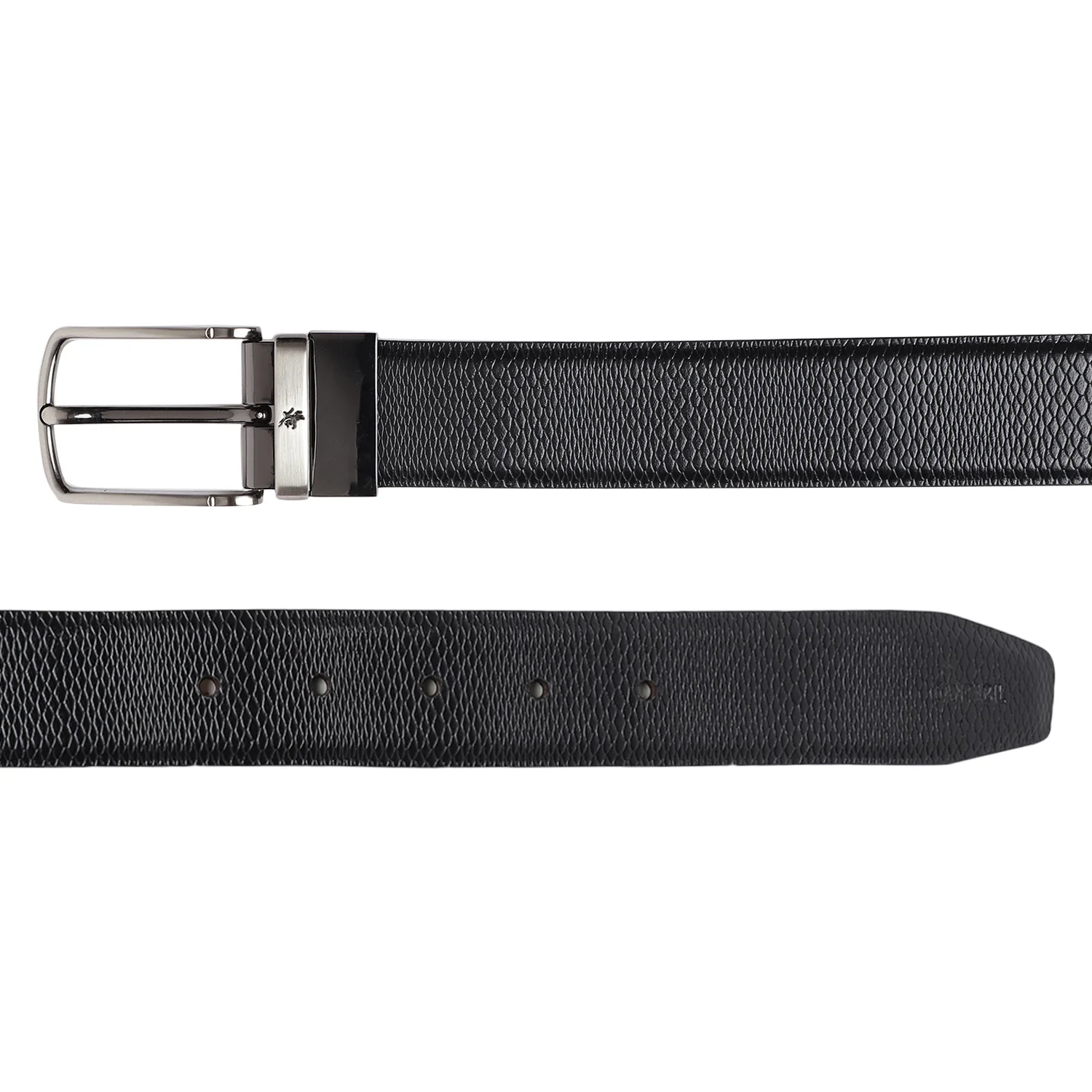 Men's Black & Brown Formal Reversible Belt - Image 3