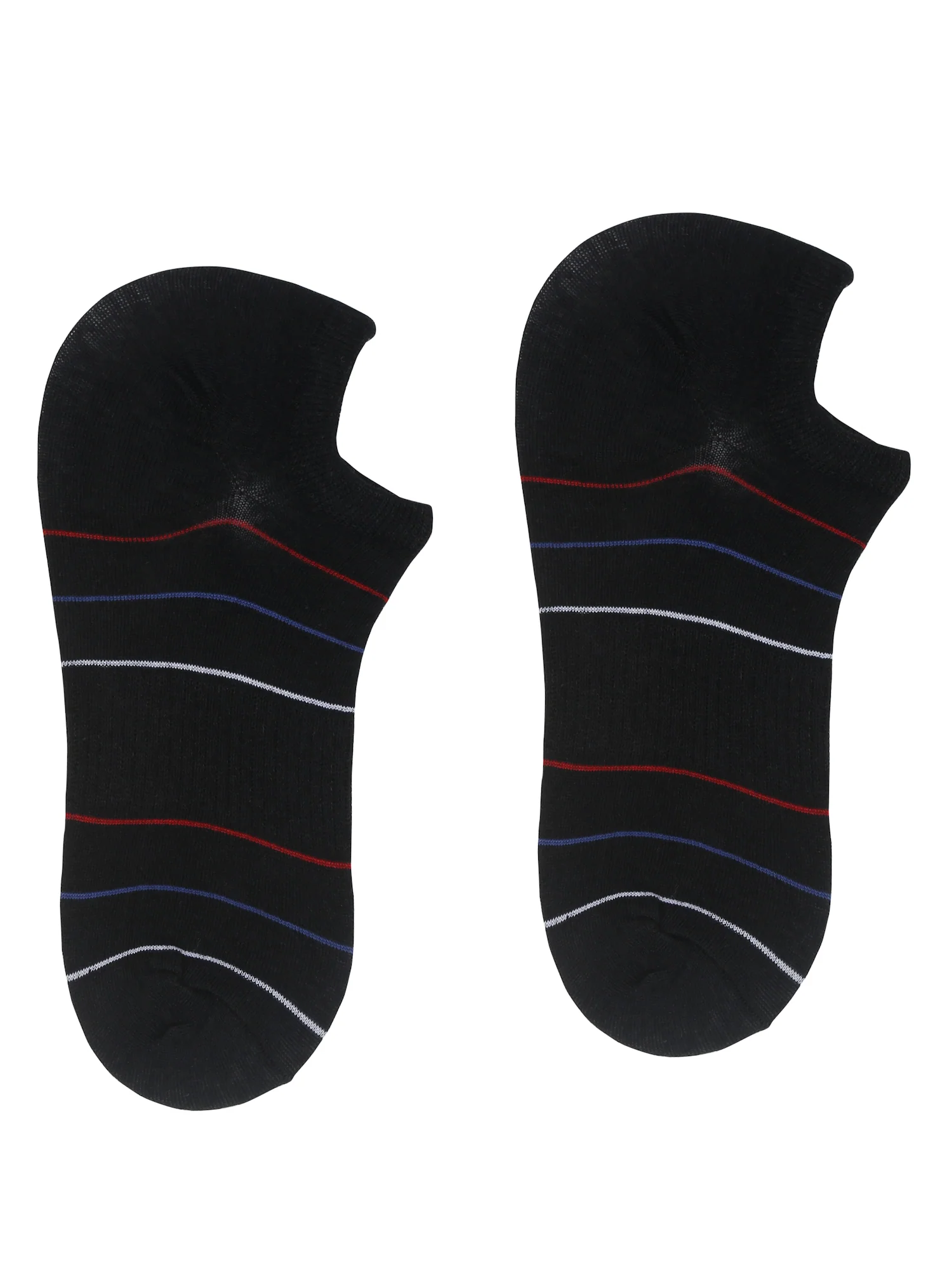 Men's Black Fashion No Show / Loafer Socks -Pack of 5 - Image 3