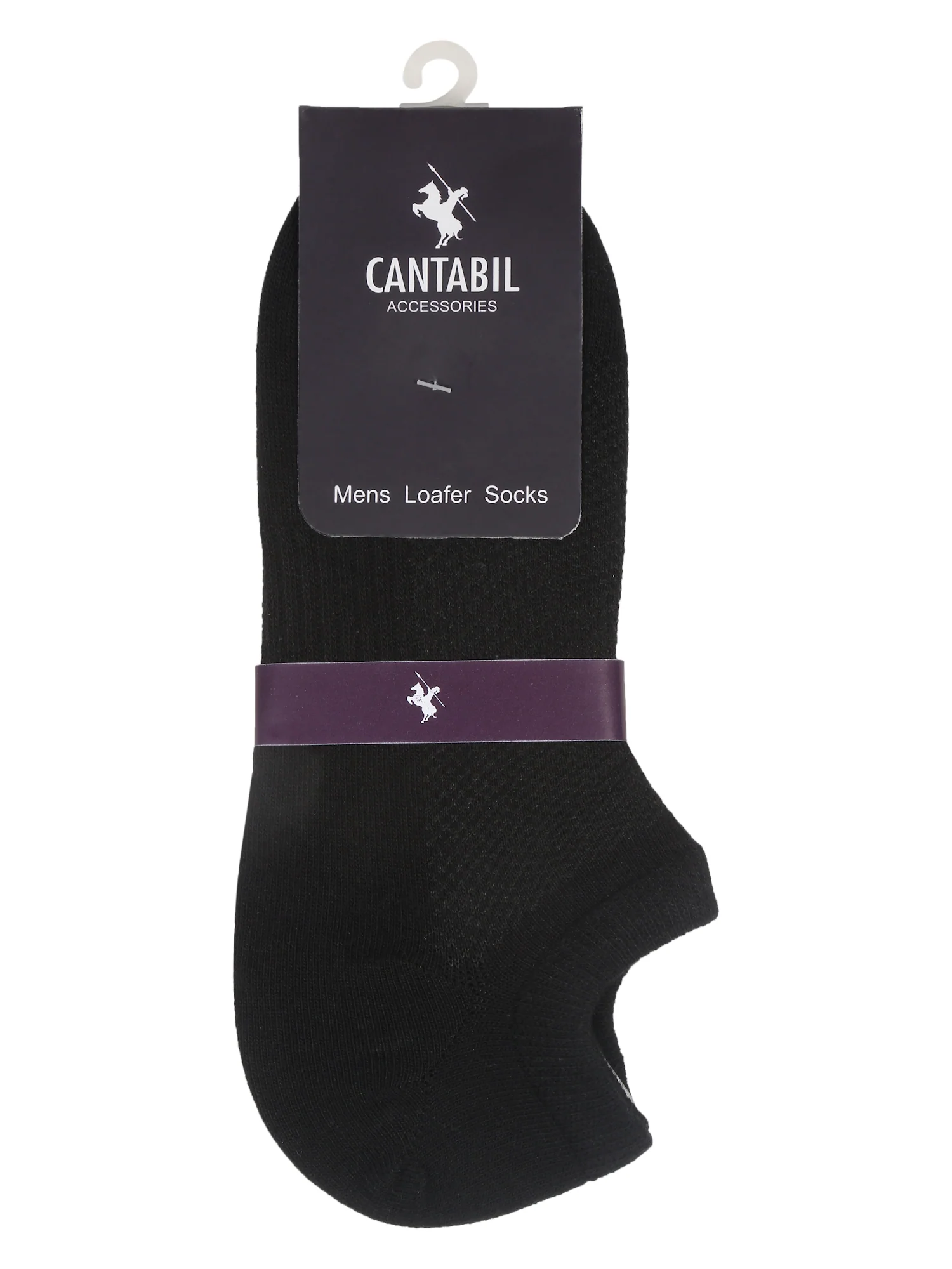 Men's Black Fashion No Show / Loafer Socks -Pack of 5 - Image 7