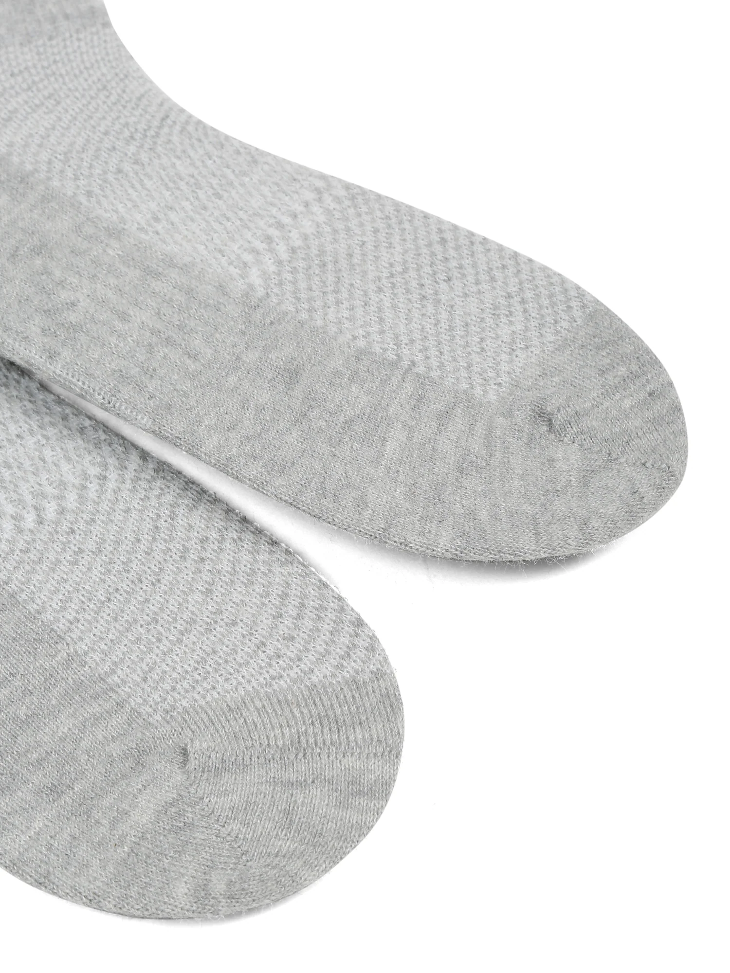 Men's Grey Melange Fashion No Show / Loafer Socks -Pack of 5 - Image 6