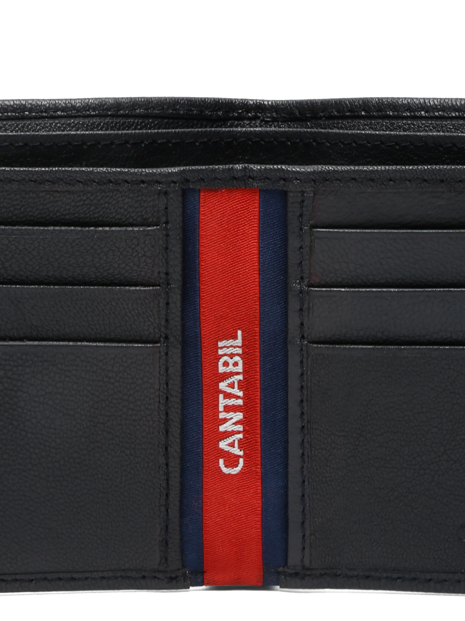 Men Blue Bifold Wallet - Image 4