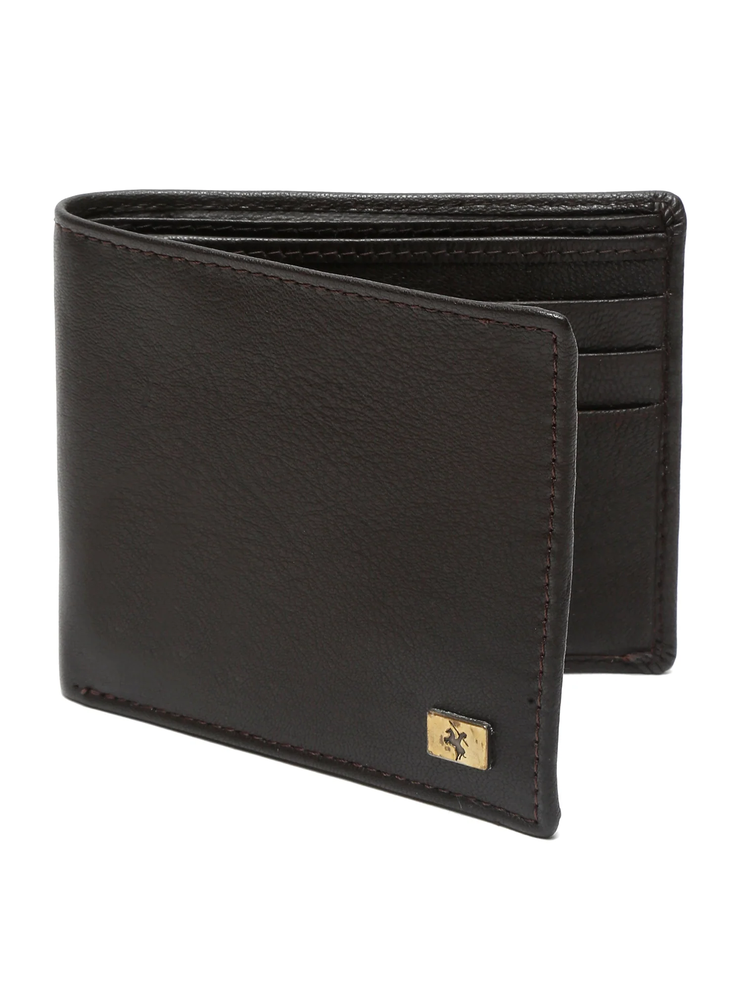 Men Brown Bifold Wallet - Image 5