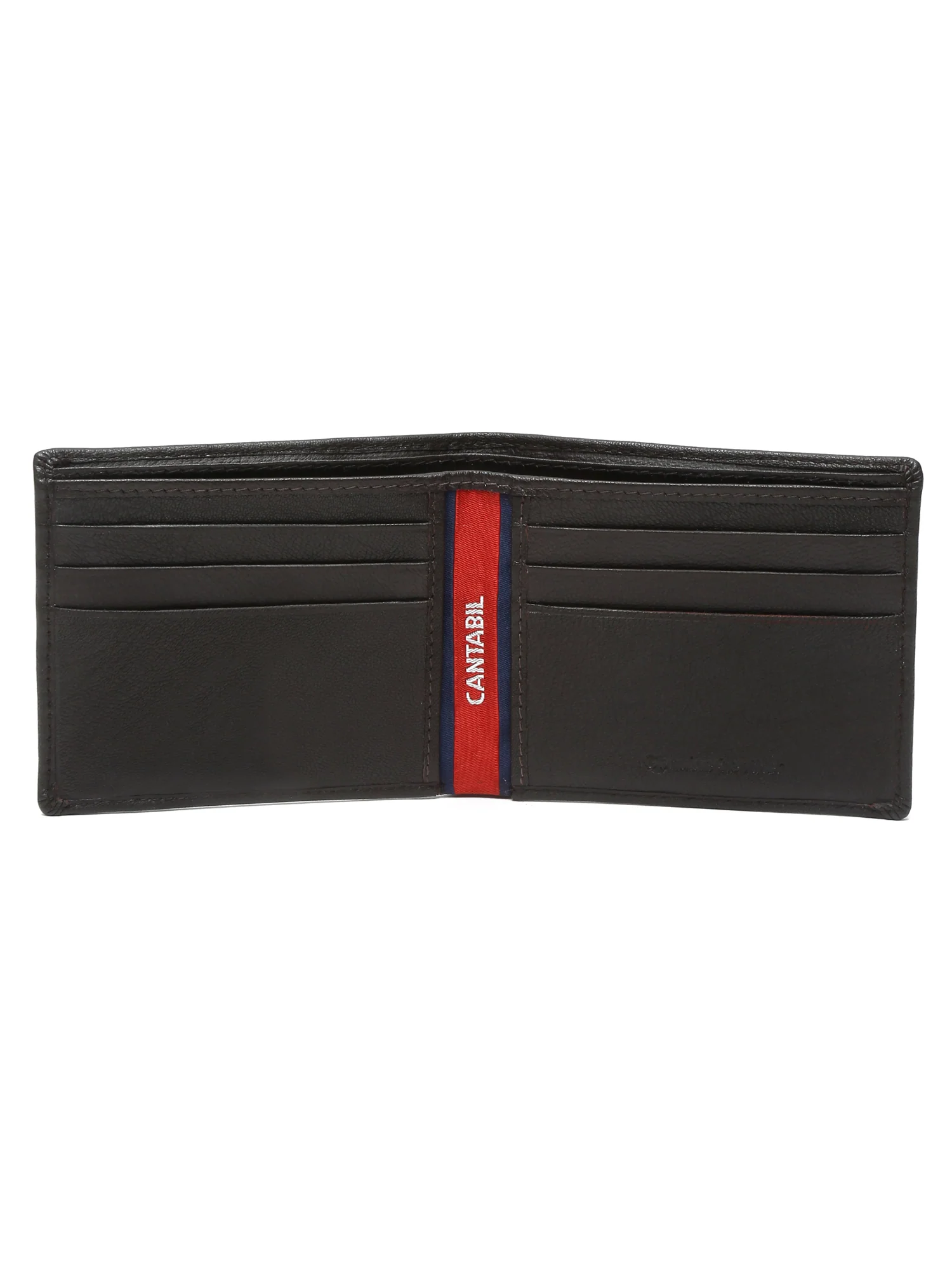 Men Brown Bifold Wallet - Image 6