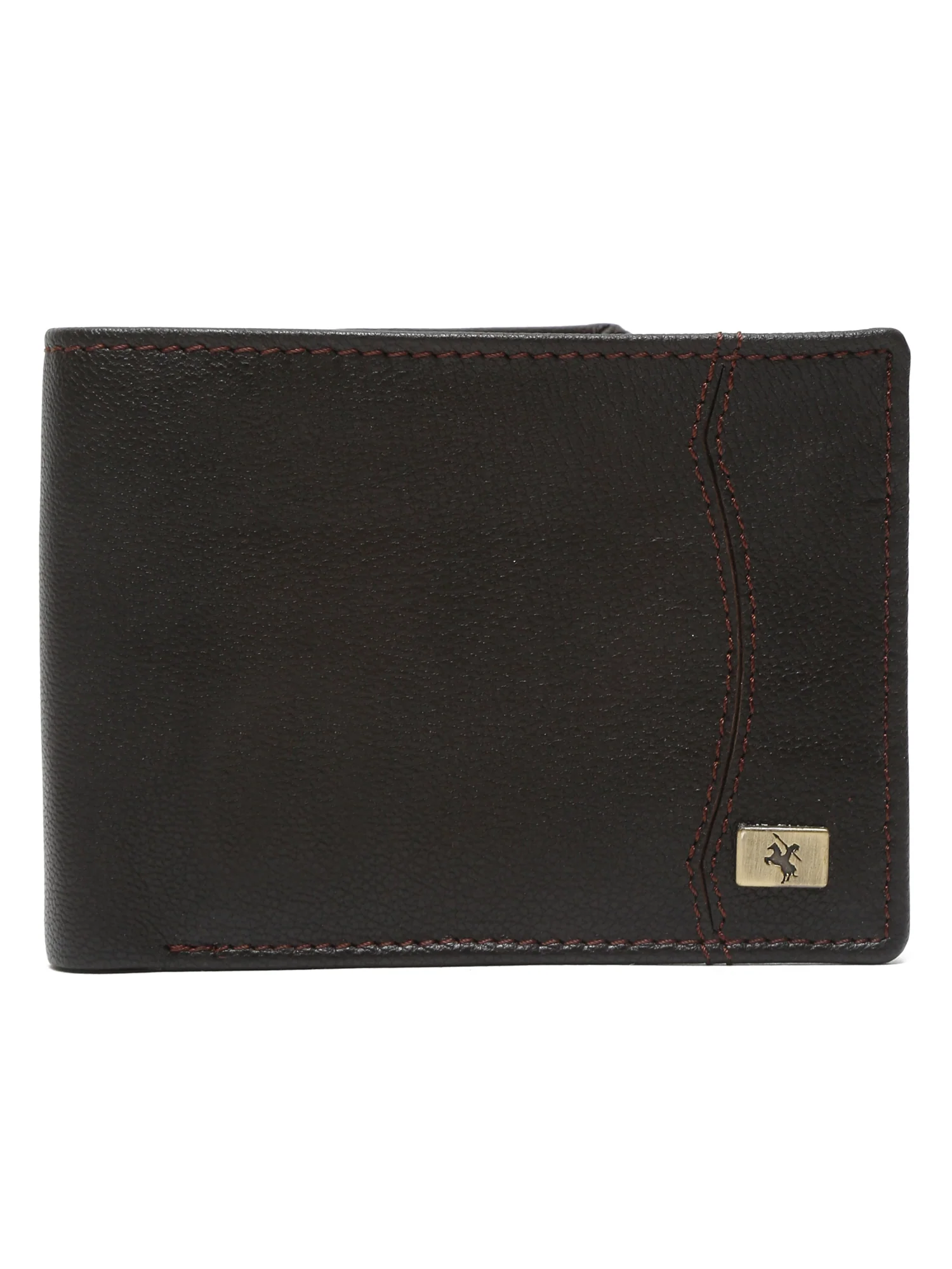Men Brown Bifold Wallet - Image 2
