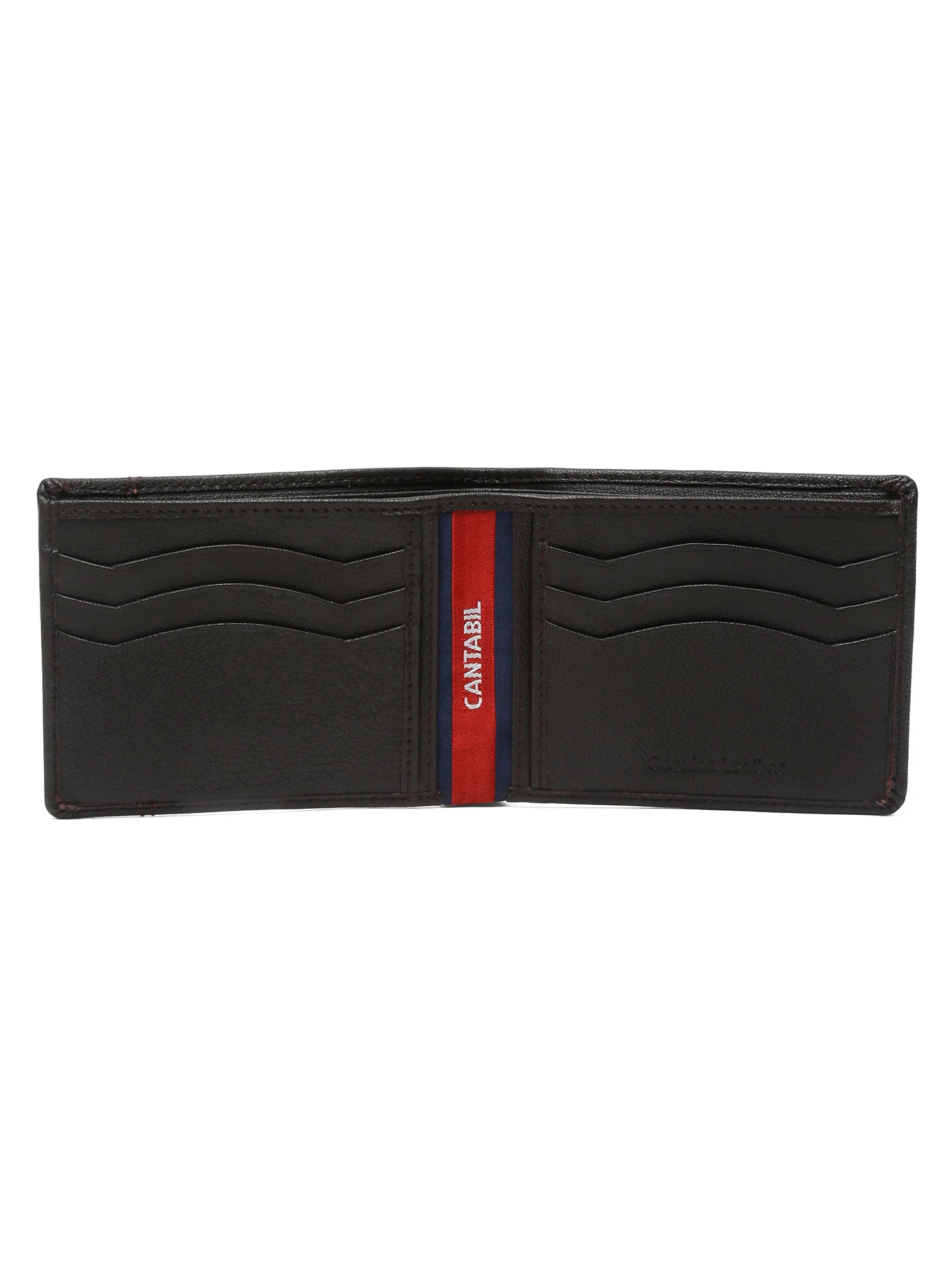 Men Brown Bifold Wallet - Image 6
