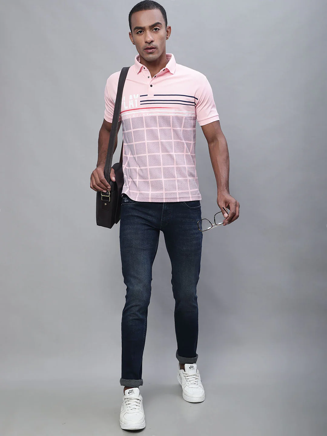 Denim Jeans for Men l Breathable & Soft with Color Fastness Ultra Narrow Fit Cotton Fabric Solid Pattern Button Closure - Image 5
