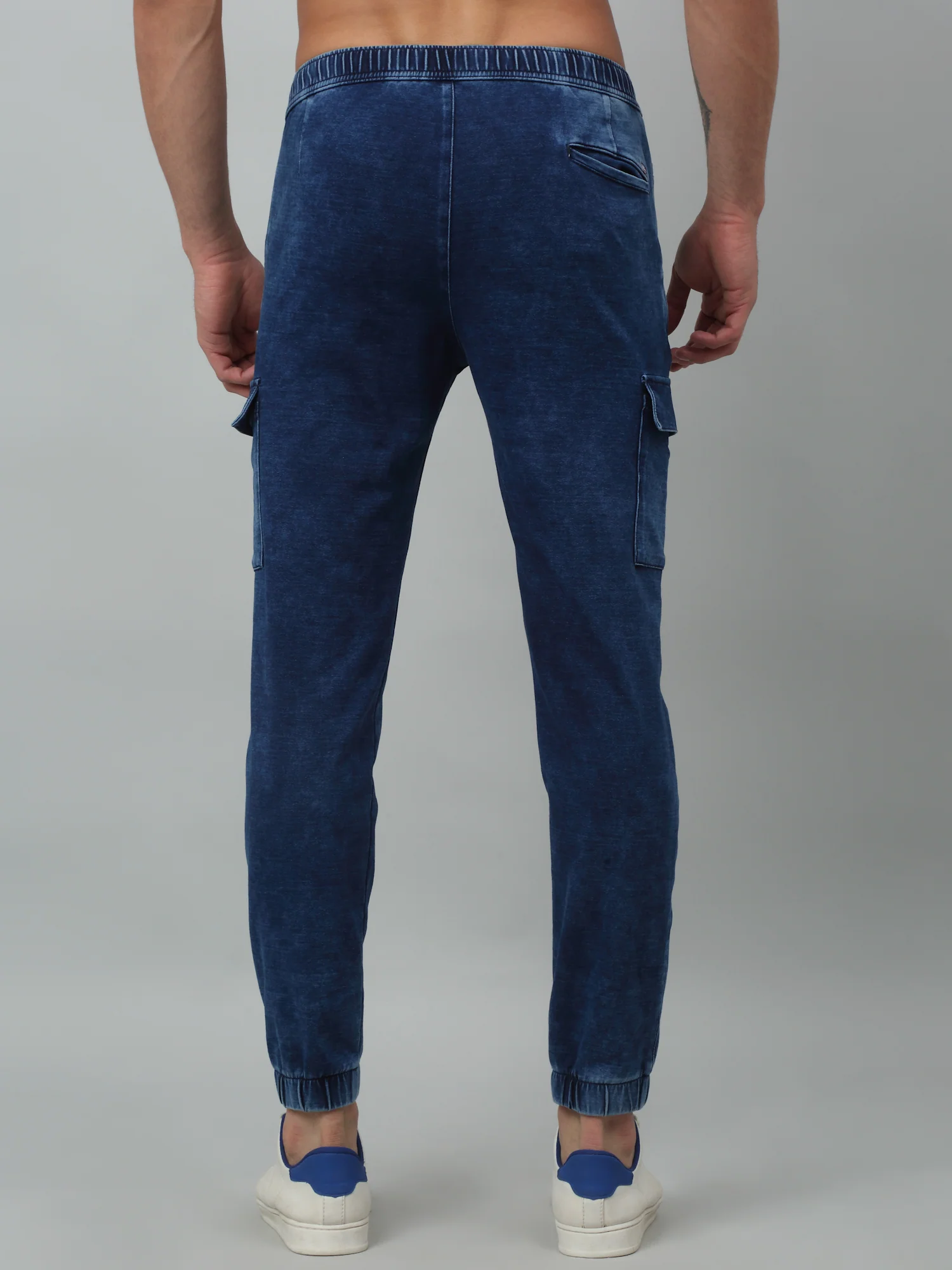 Men Hillium Solid Casual Cargo - Image 4
