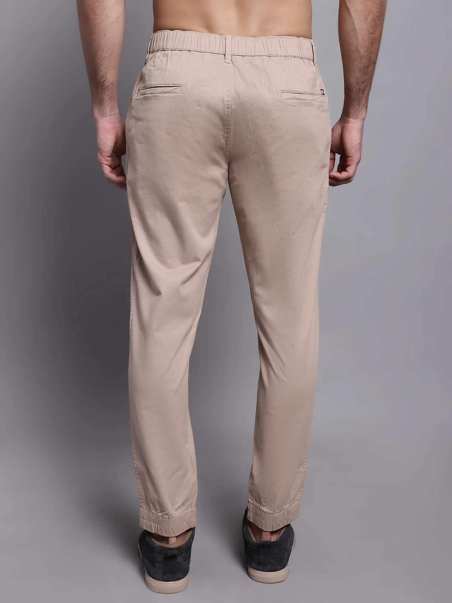 Men Khaki Jogger - Image 2
