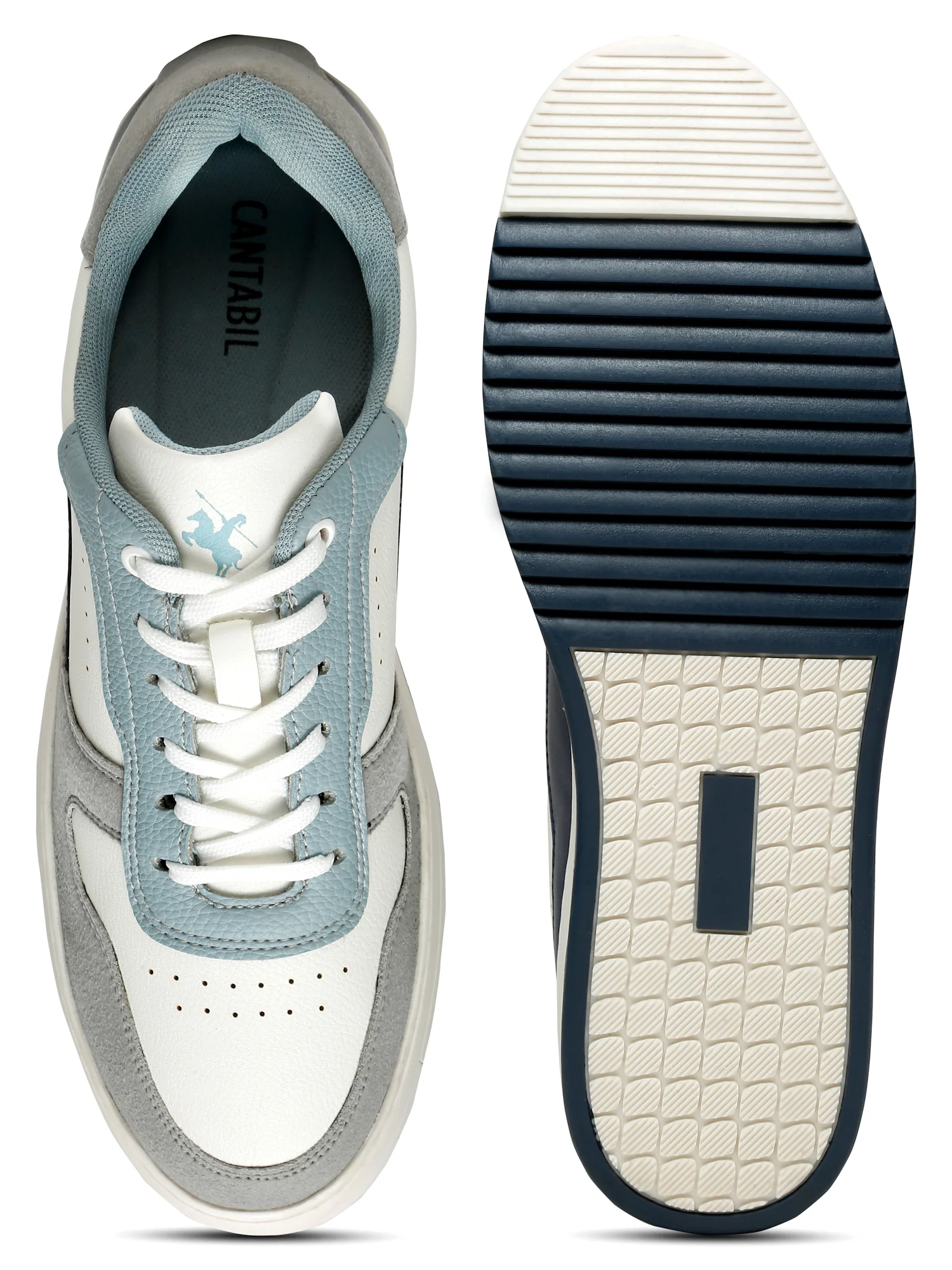 Casual Sneaker Shoes for Men | Lightweight & Comfortable with Cushioned Insole Polyurethane (PU) Upper TPR Sole Lace Up Closure - Image 4