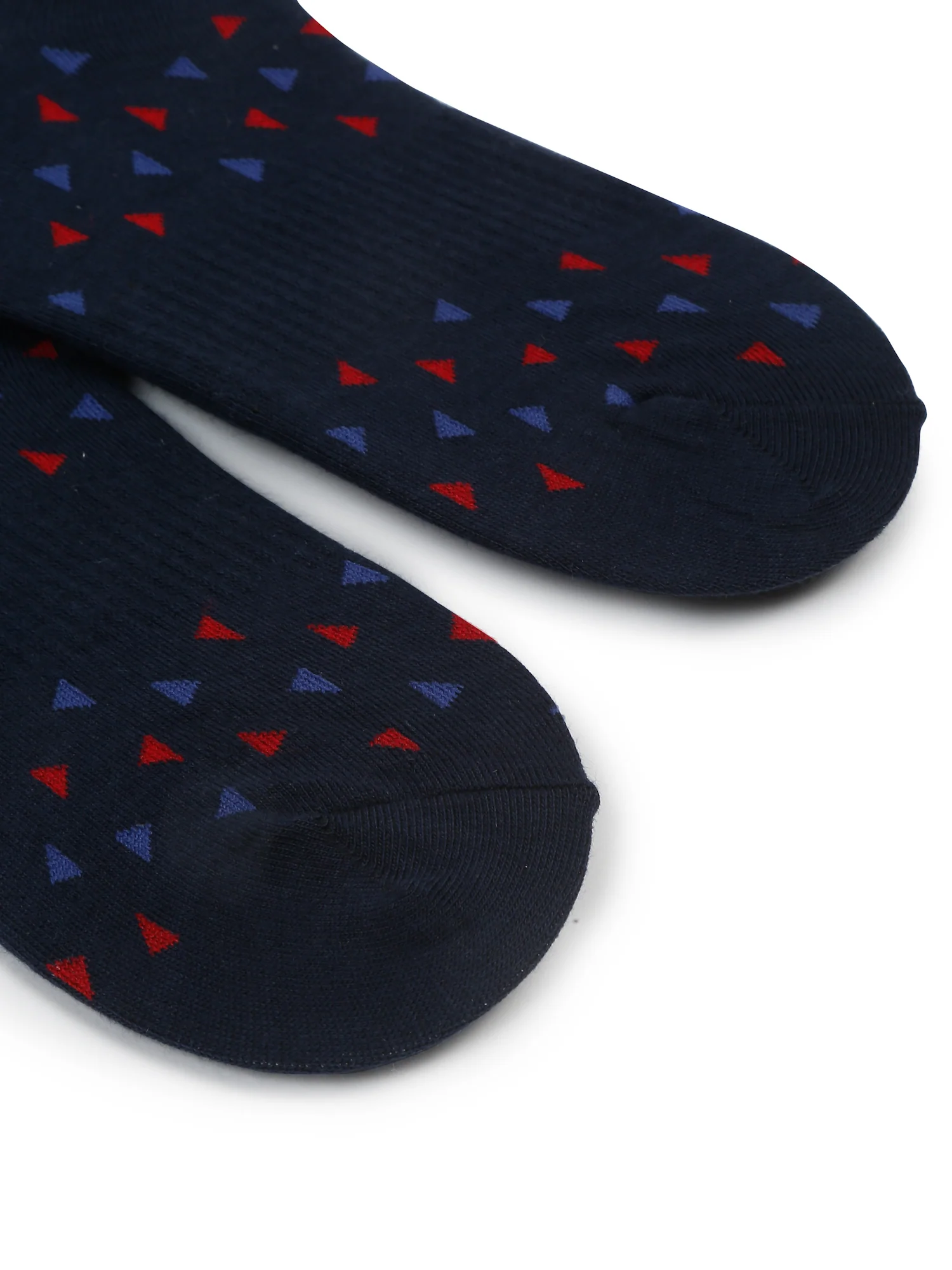 Men's Navy Blue Fashion No Show / Loafer Socks -Pack of 5 - Image 5