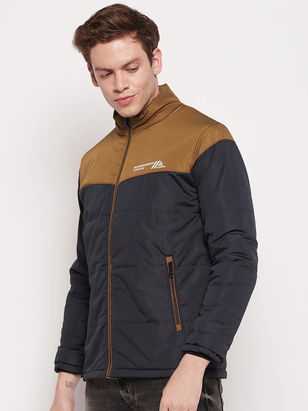 Men Navy Jacket - Image 3