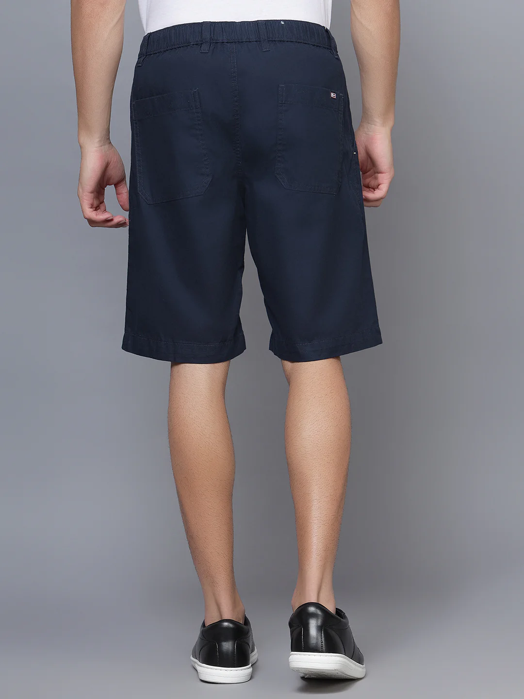 Men Navy Blue Shorts - Image 2