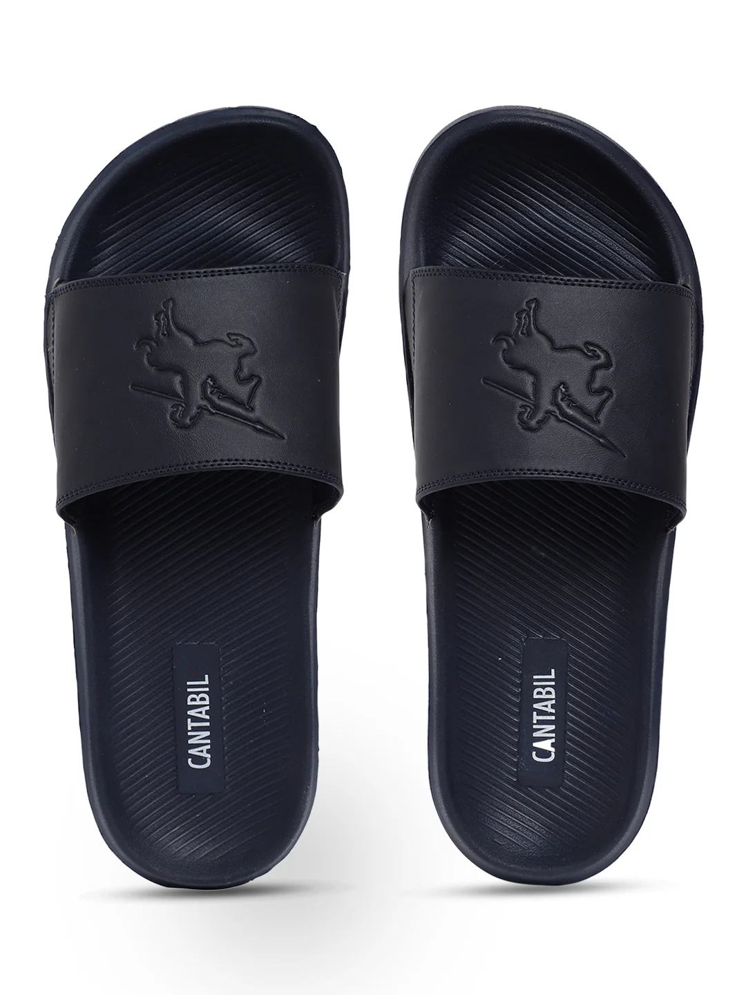 Casual Sliders for Men | Lightweight & Comfortable with Cushioned Insole PU Upper EVA Sole Slip on Closure. - Image 5