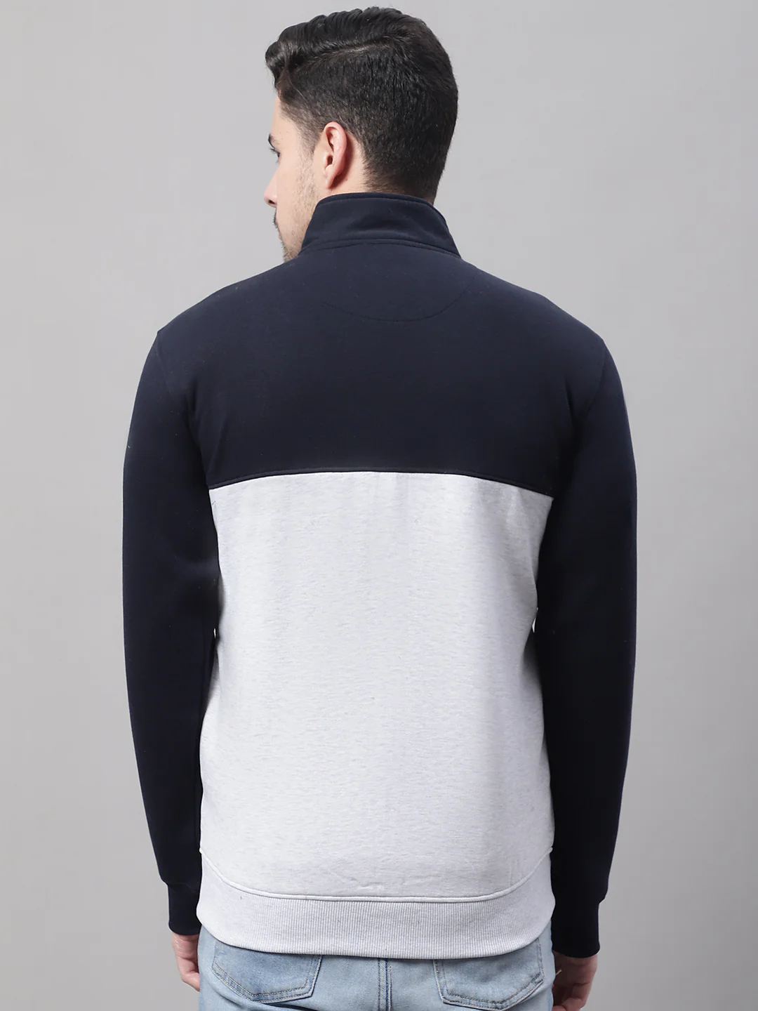 Men Navy Sweatshirt - Image 2