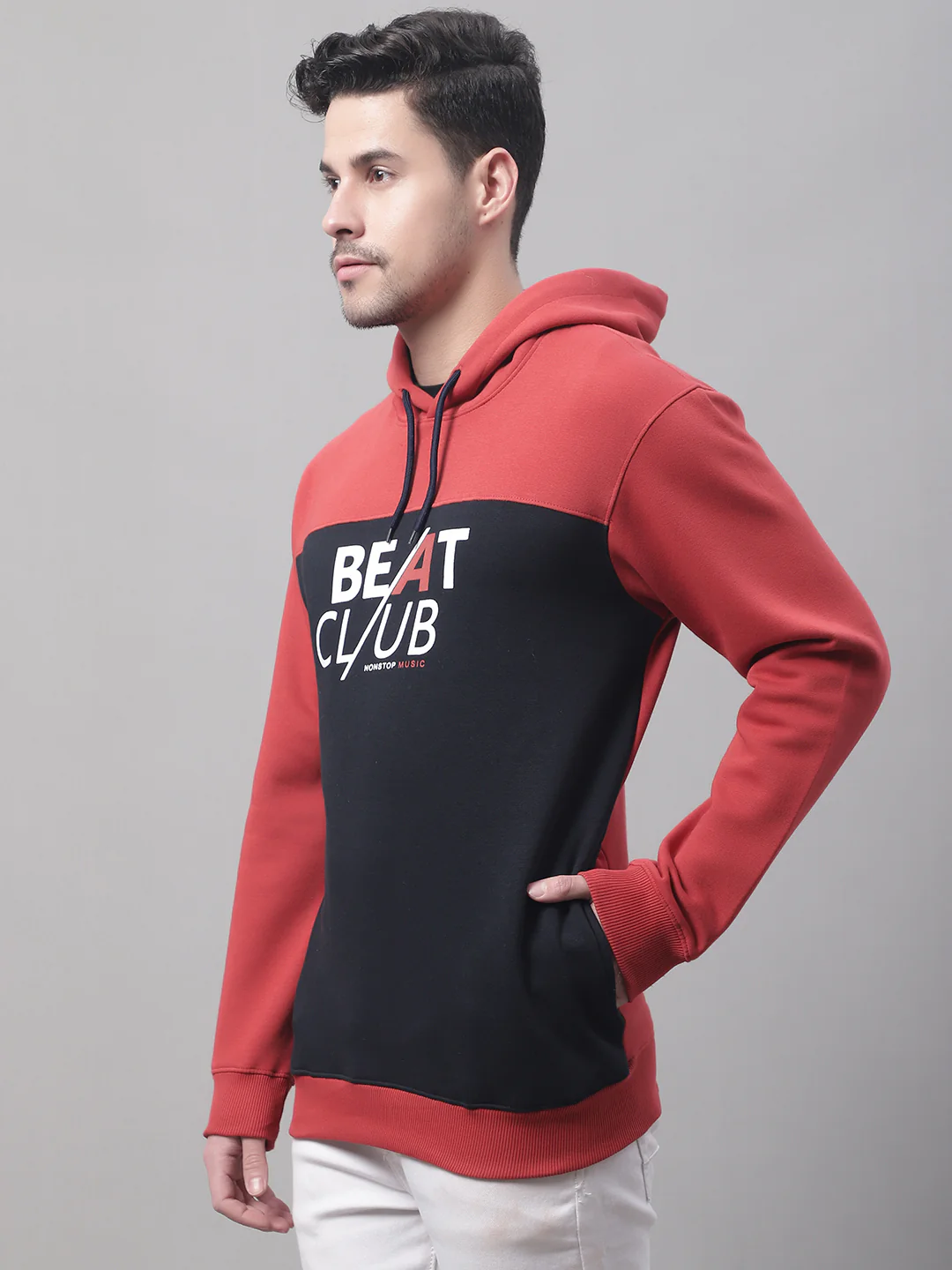 Men Rust Sweatshirt - Image 3