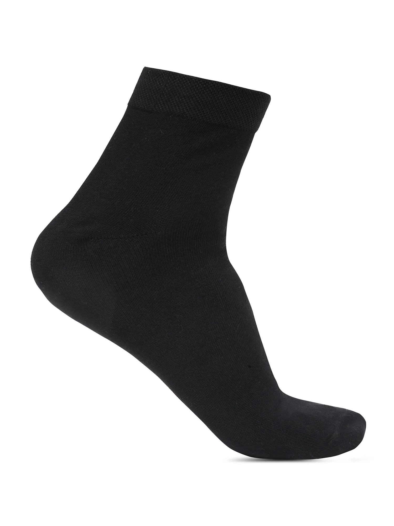 Men's Mix (Navy,Grey,Black) Basic Ankle length Socks -Pack of 3 - Image 3