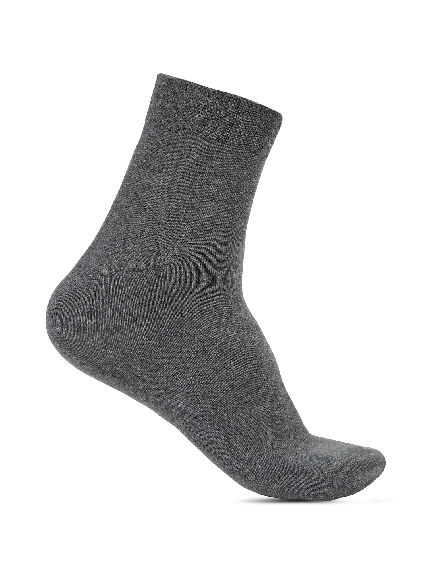 Men's Mix (Navy,Grey,Black) Basic Ankle length Socks -Pack of 3 - Image 4