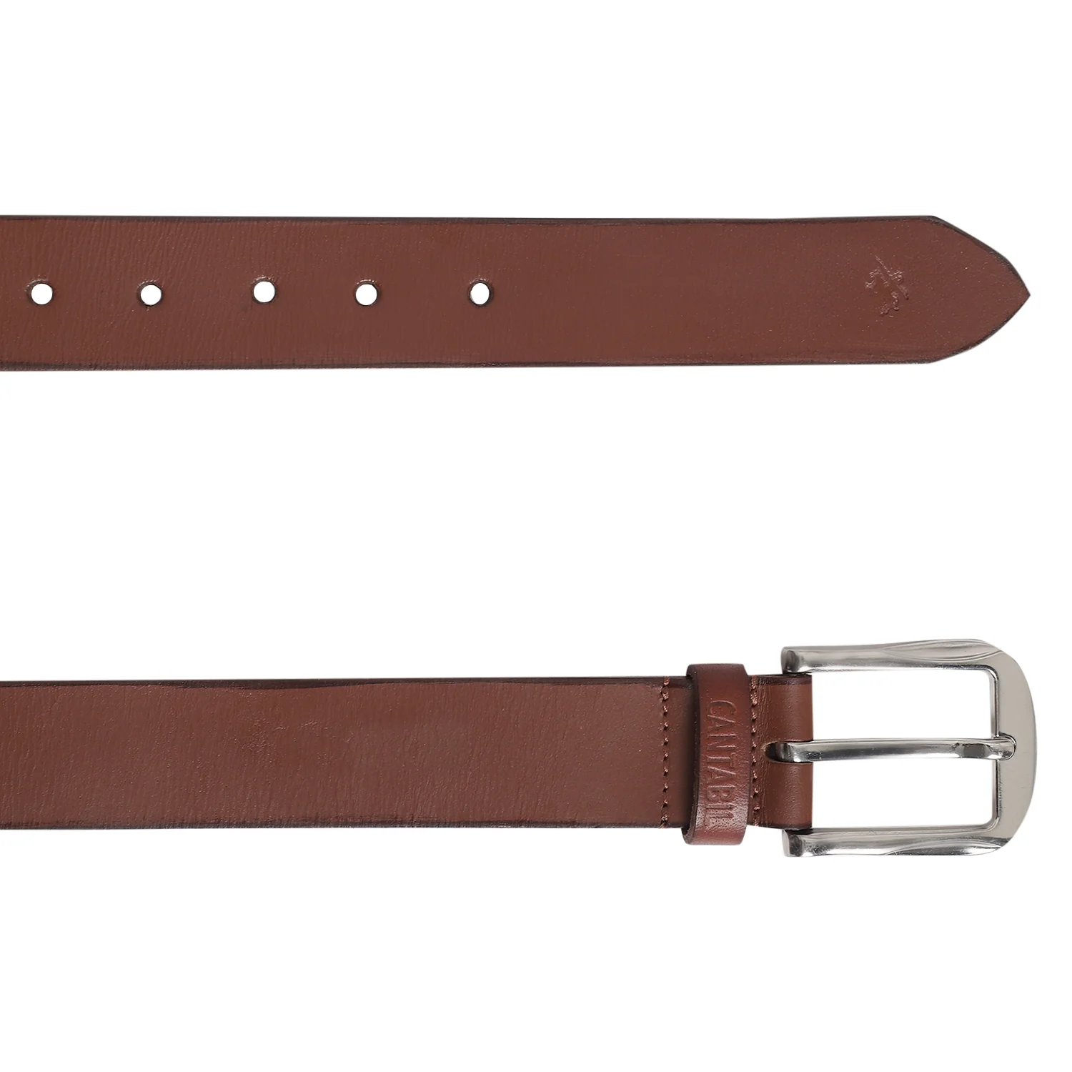 Men's Tan Casual Single Side Belt - Image 4