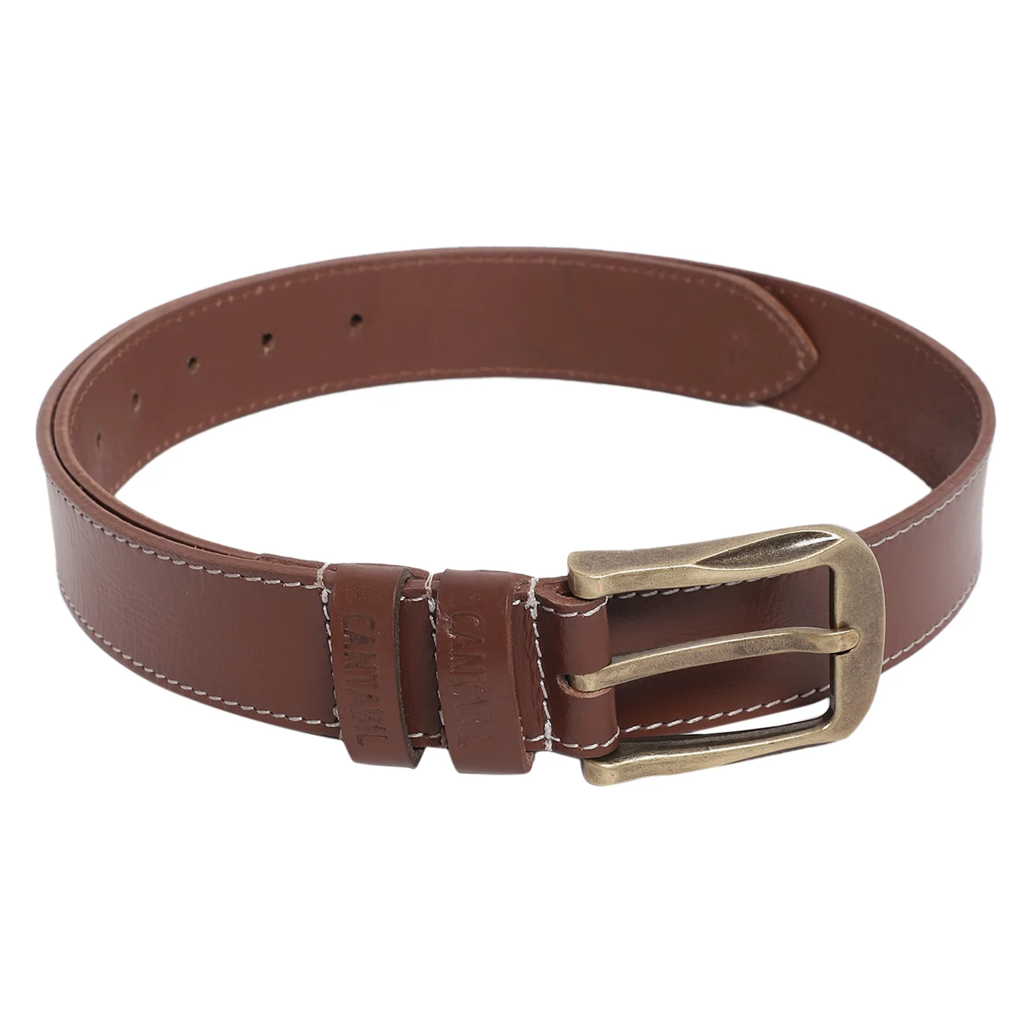 Men Tan Belt - Image 2