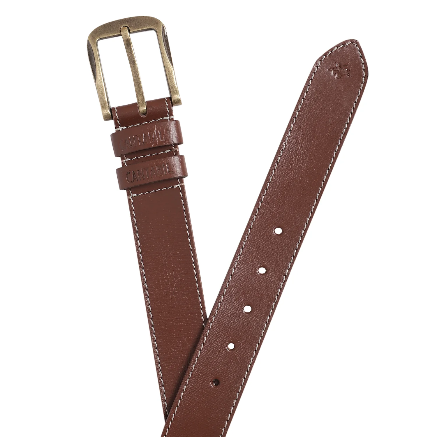 Men Tan Belt - Image 5