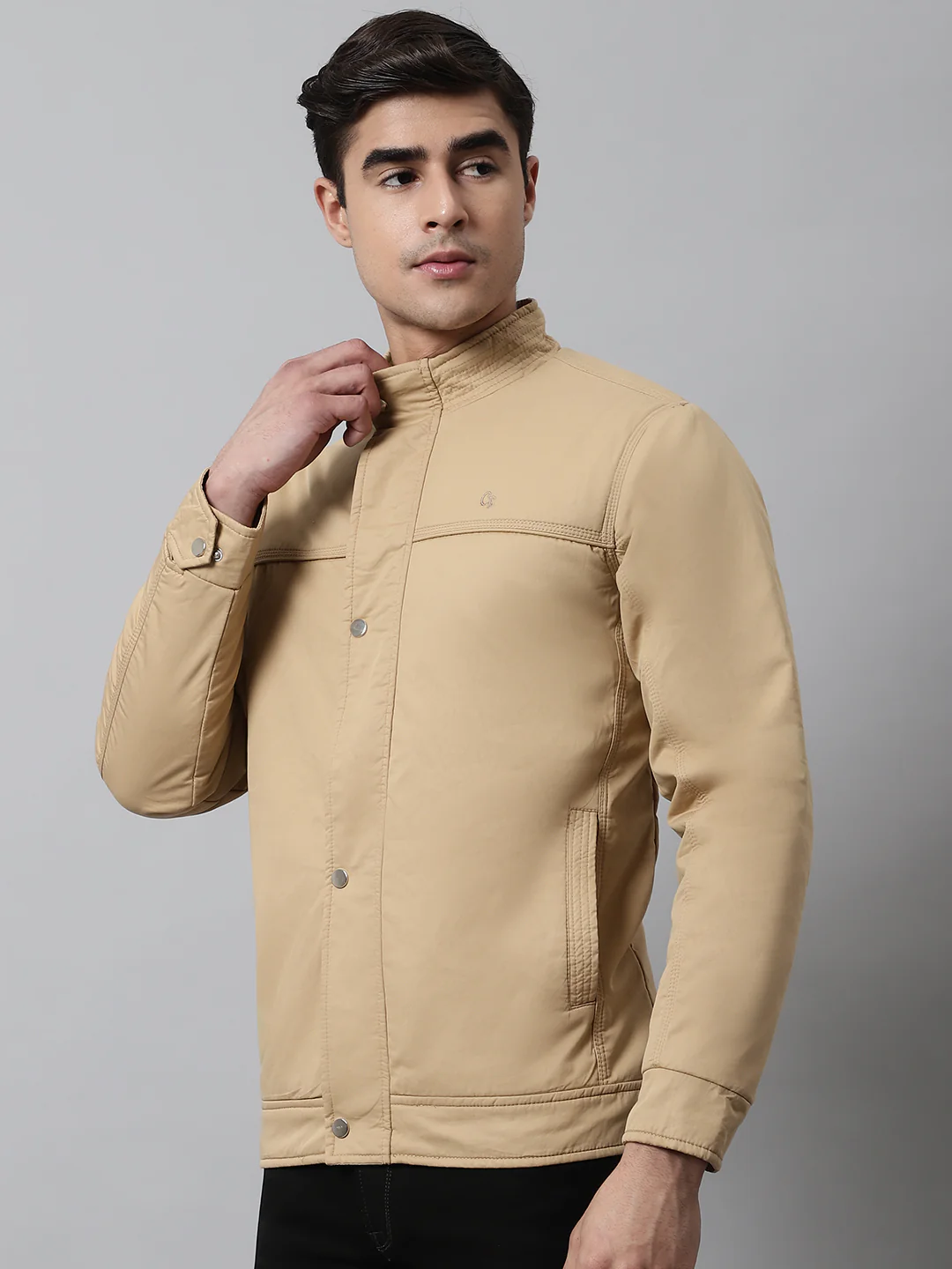 Mens Beige Jacket - Image 3