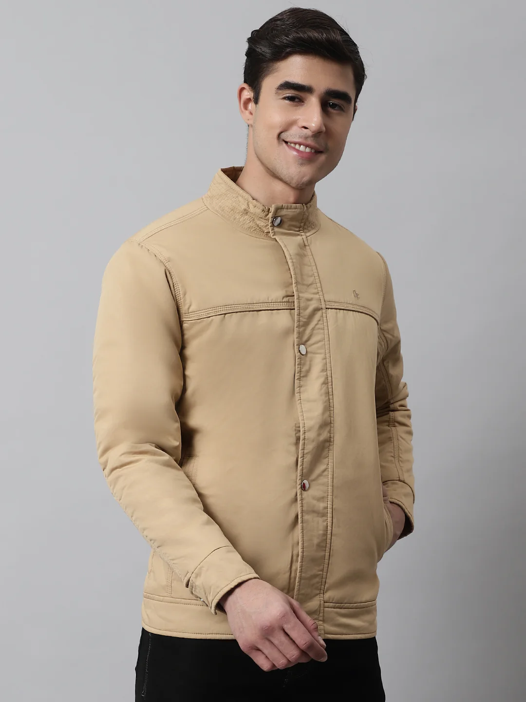 Mens Beige Jacket - Image 4