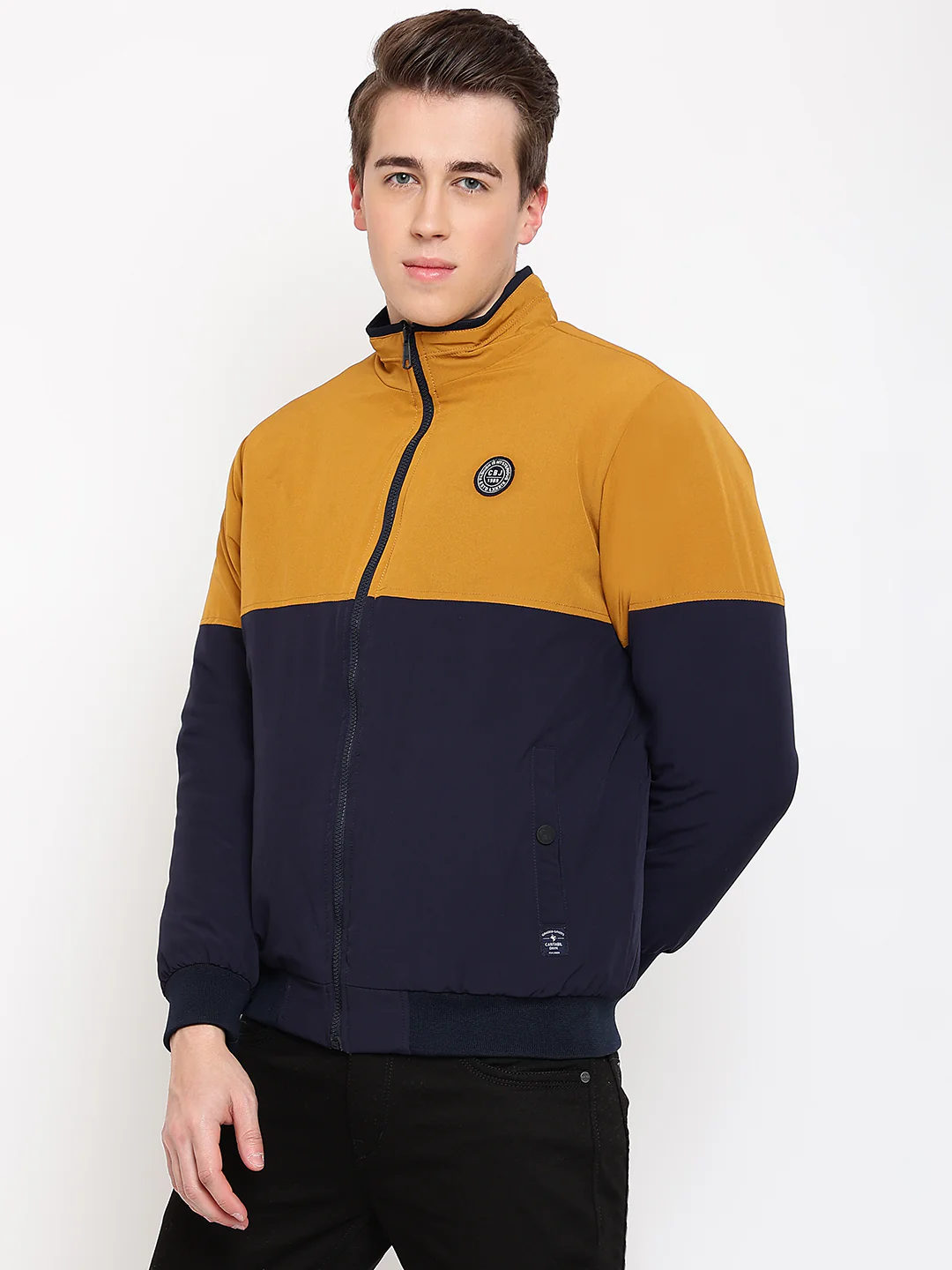 Mens Navy Jacket - Image 2