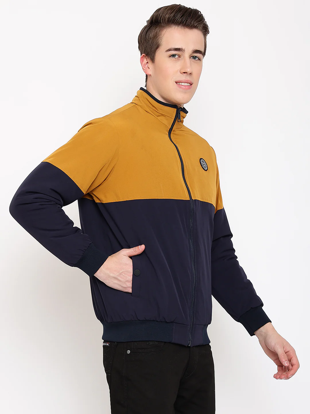 Mens Navy Jacket - Image 3