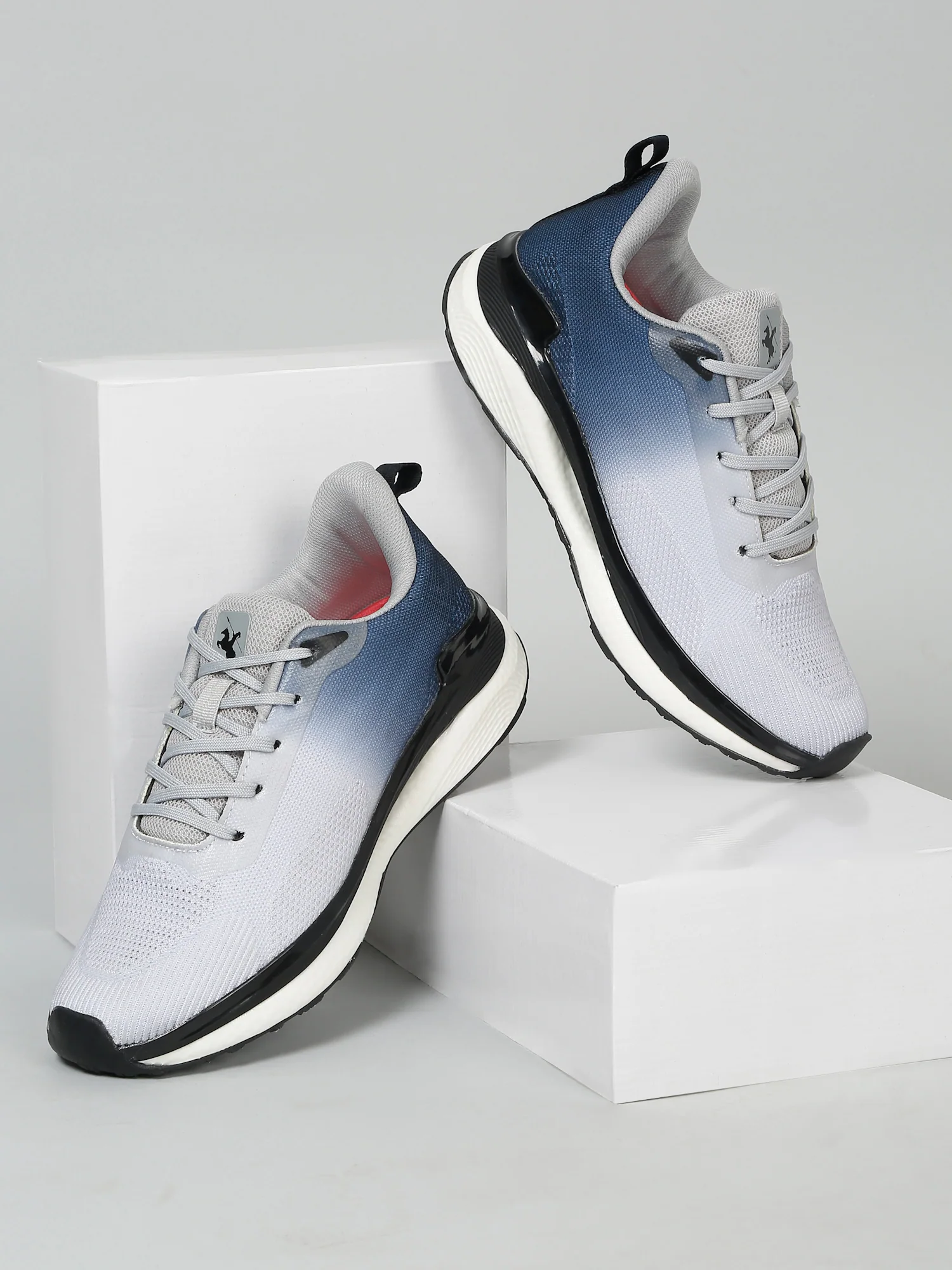 Casual Sports Shoes for Men | Lightweight & Comfortable with Cushioned Insole Knitted Upper Phylon Sole Lace Up Closure - Image 5