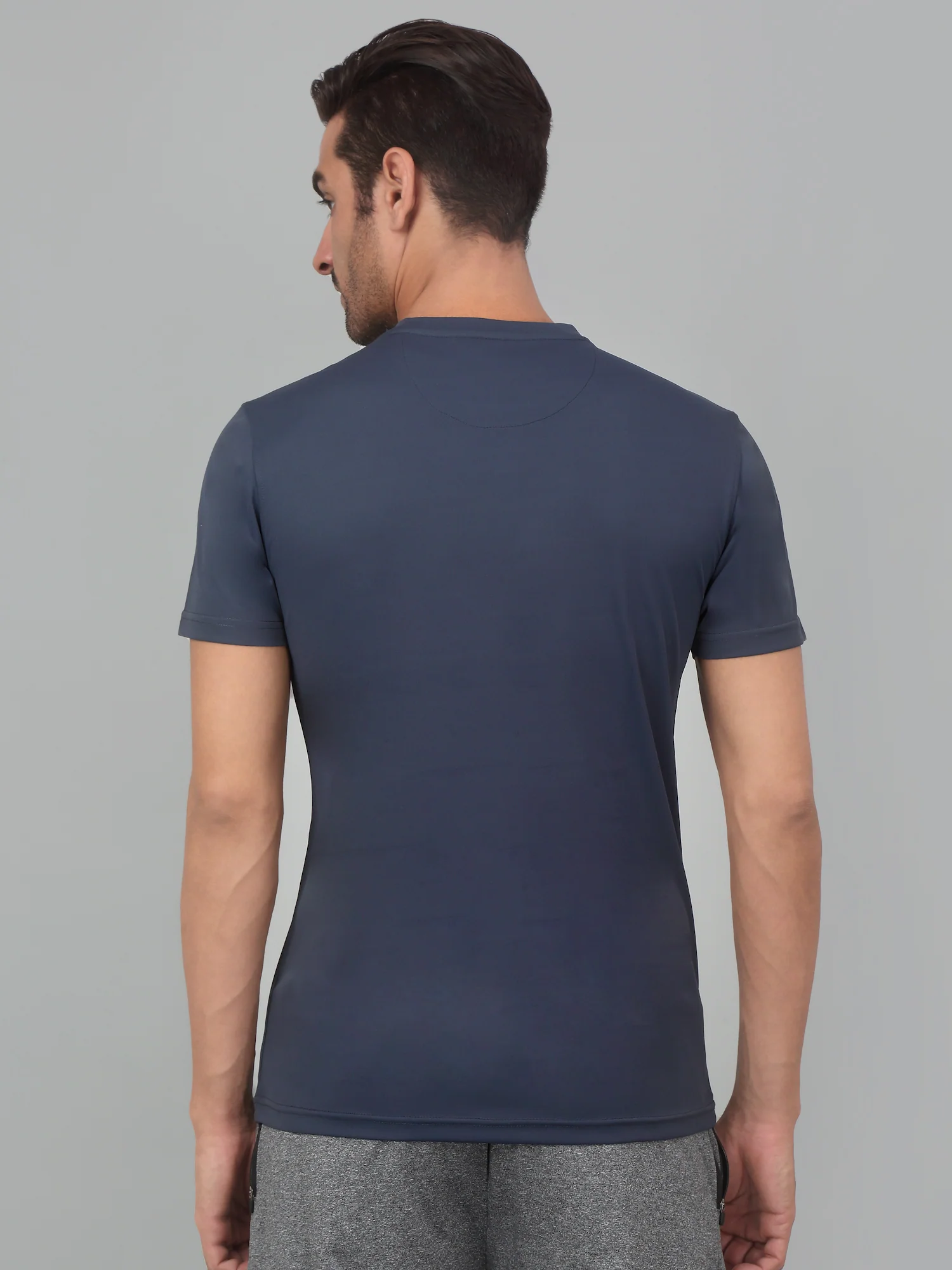T-Shirt for Men | Breathable & Soft with Color Fastness Regular Fit Round Neck Polyester Fabric Printed Pattern - Image 2