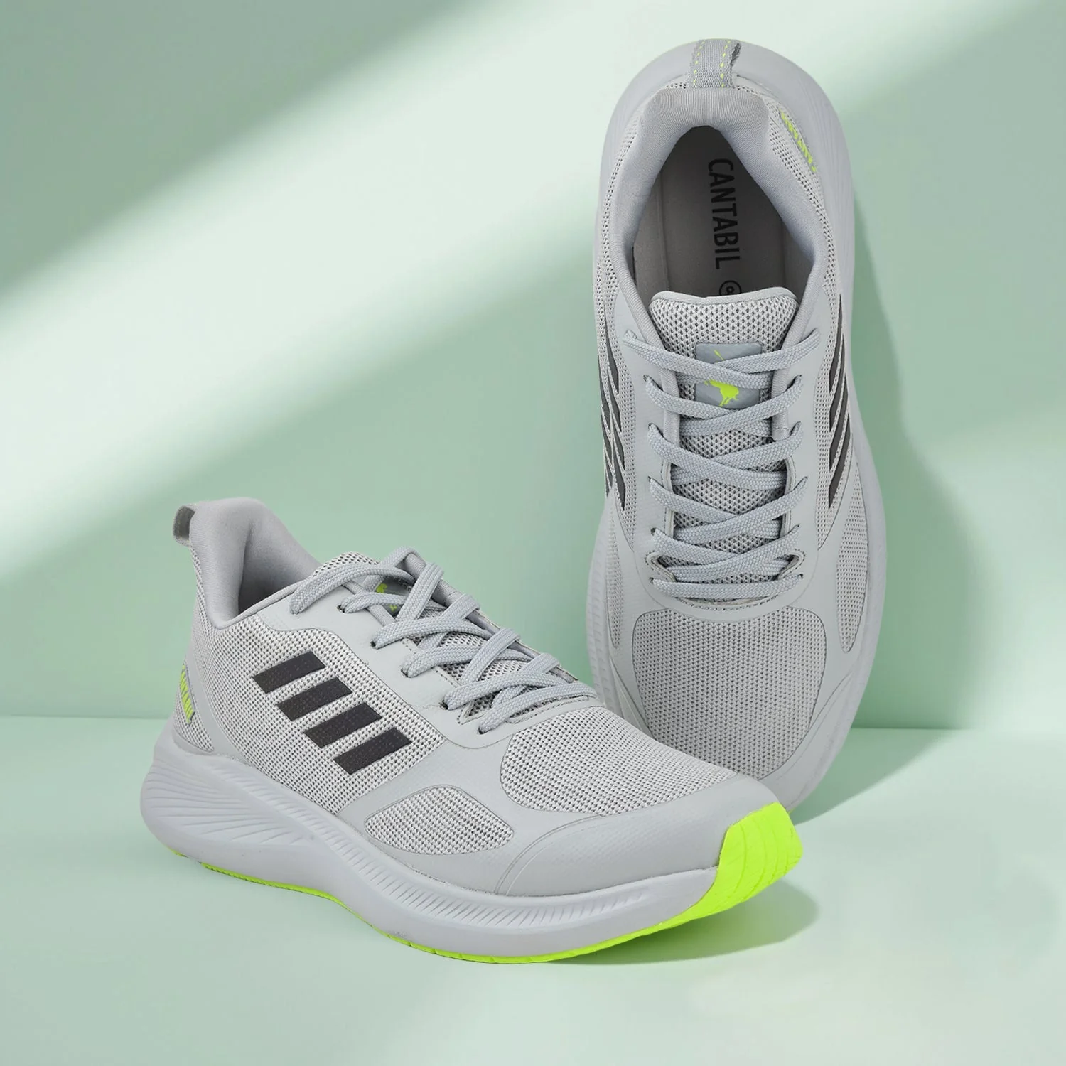 Casual Sports Shoes for Men | Lightweight & Comfortable with Cushioned Insole Flynet Upper Phylon Sole Lace Up Closure - Image 6