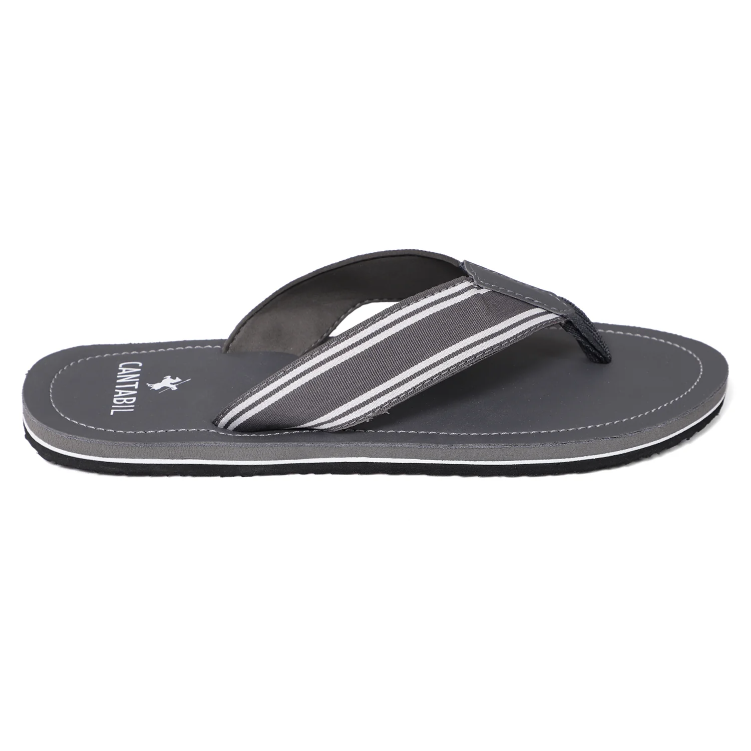 Casual Flip Flop for Men | Lightweight & Comfortable with Cushioned Insole PU Upper Rubber Sole Slip on Closure. - Image 4