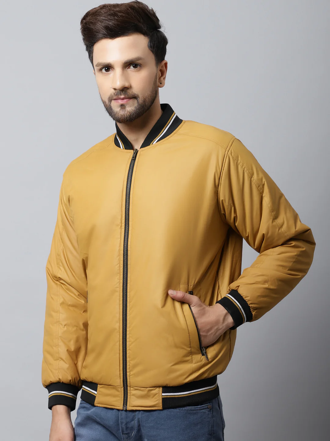 Mens Mustard Jacket - Image 3