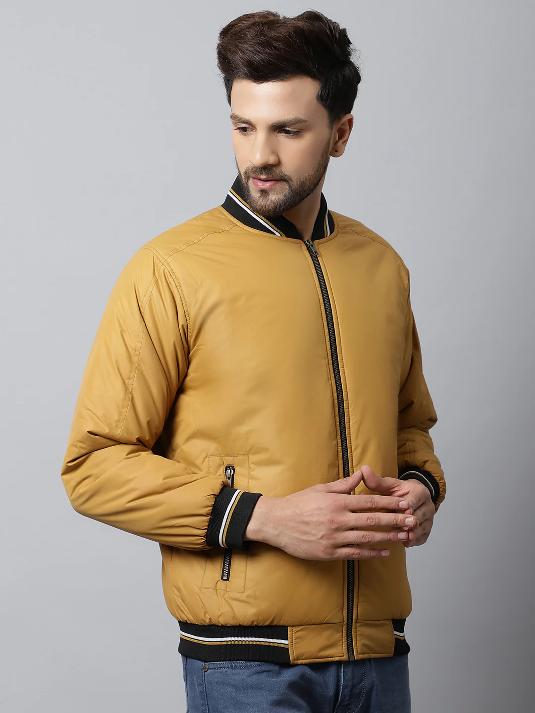Mens Mustard Jacket - Image 4