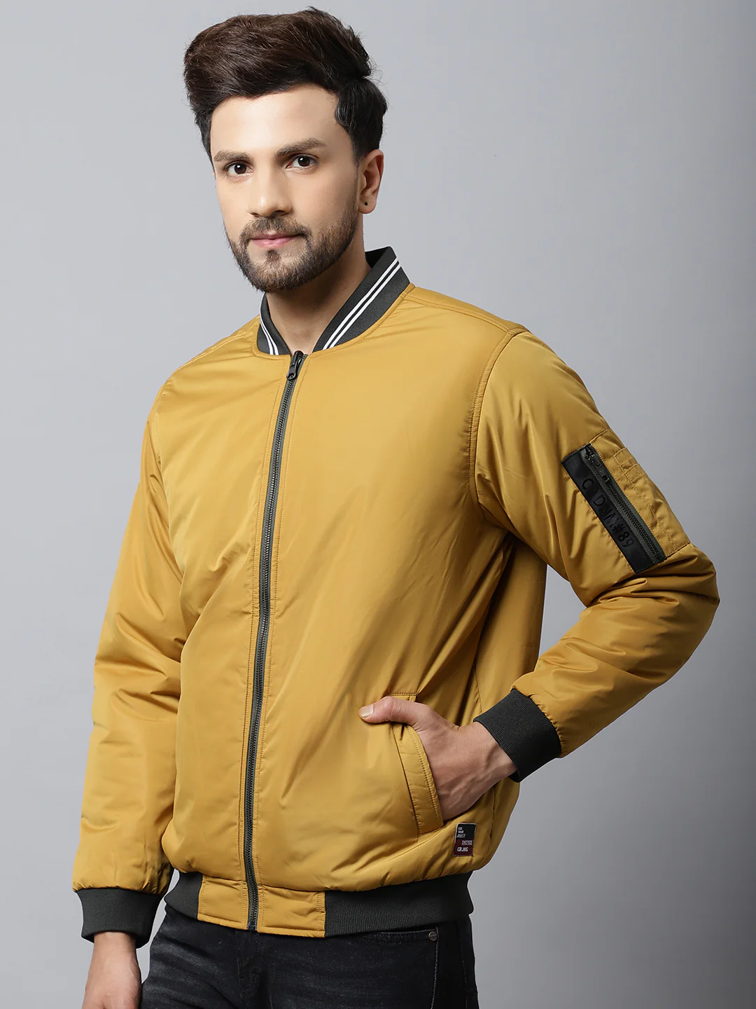 Mens Mustard Jacket - Image 3
